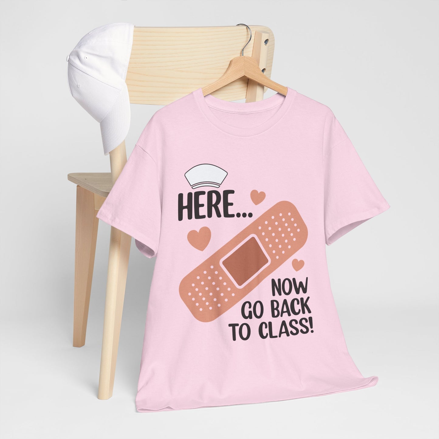 School Nurse Shirt - Bandage & Hearts Appreciation Tee
