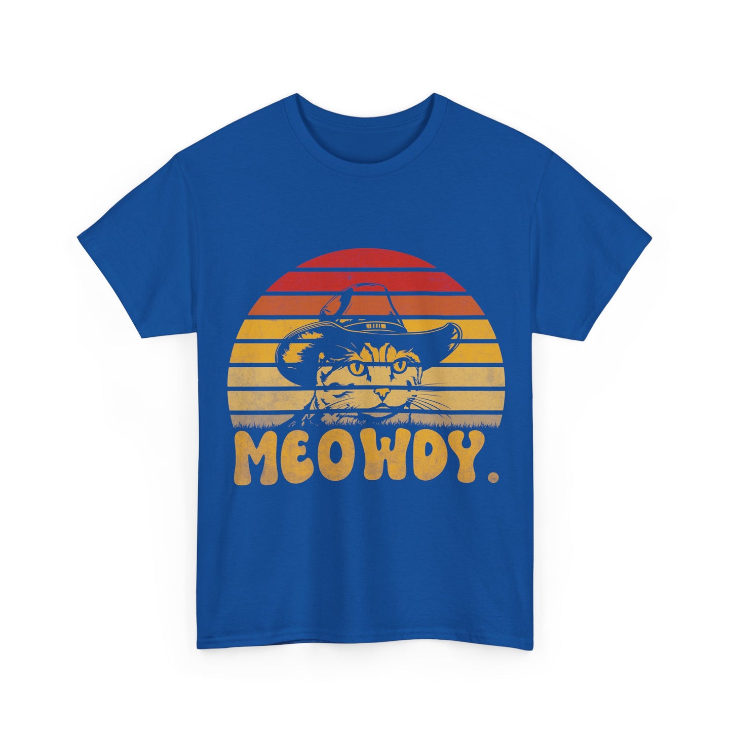 Meowdy T-Shirt - Funny Cowboy Cat Western Tee