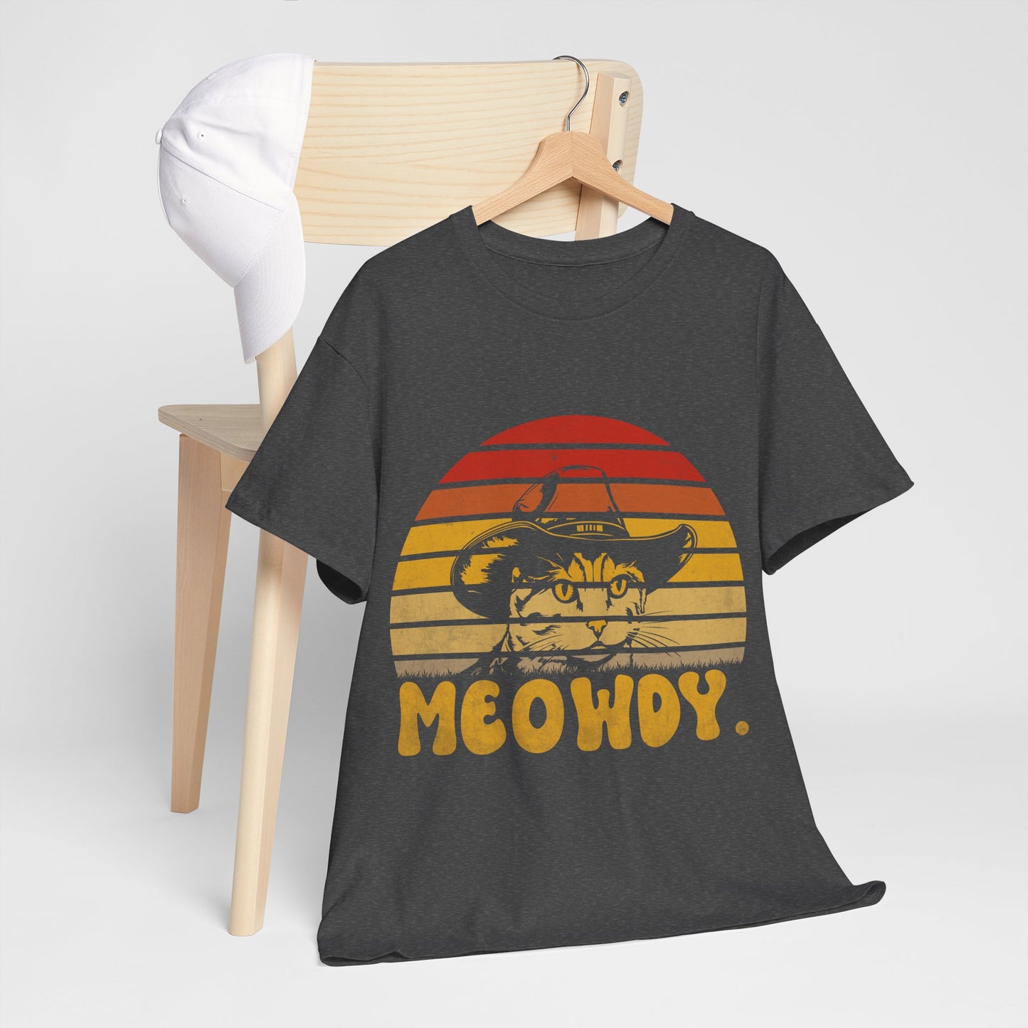 Meowdy T-Shirt - Funny Cowboy Cat Western Tee