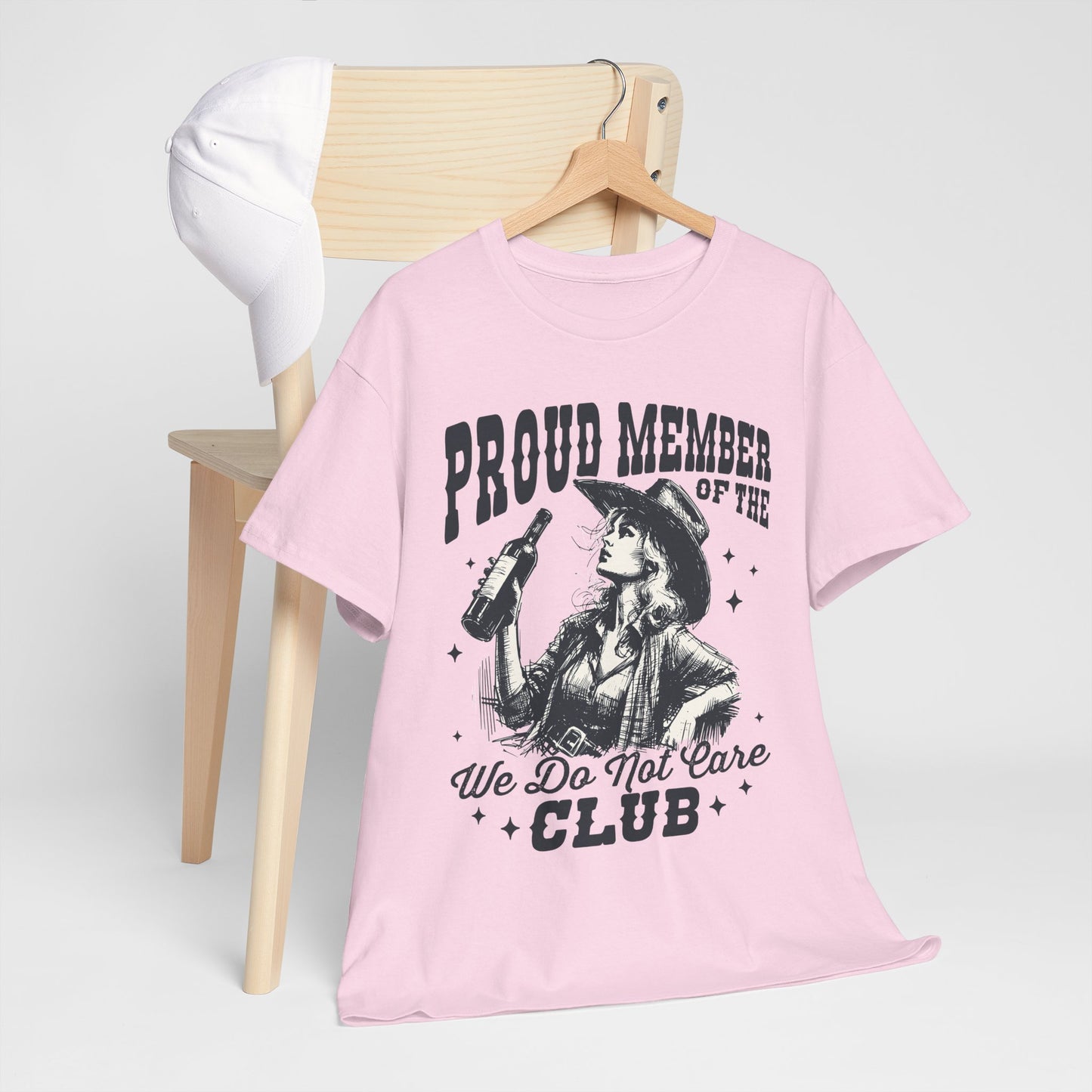 We Do Not Care Club T-Shirt - Western Cowgirl Whiskey