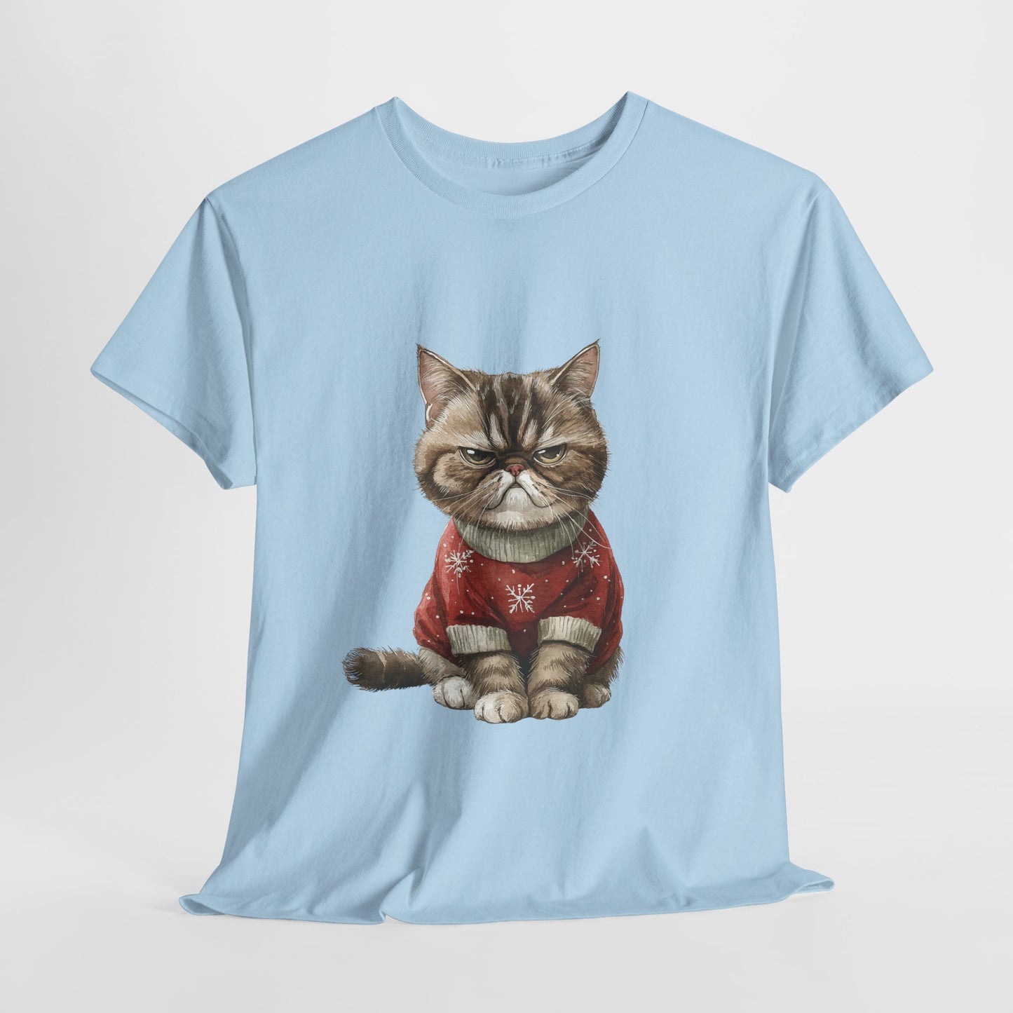 Grumpy Christmas Cat T-Shirt