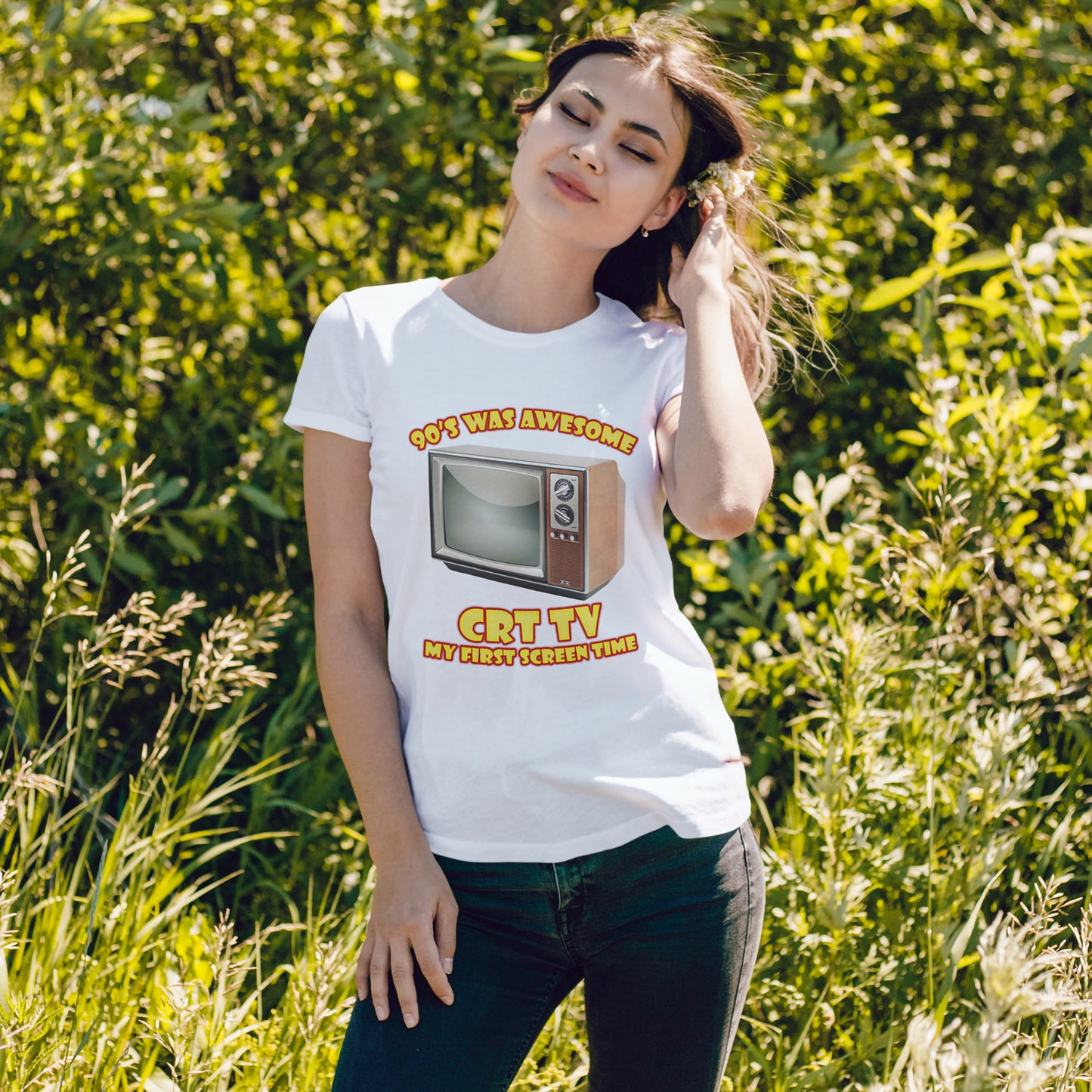 My First Screen Time T-Shirt - Retro CRT TV 90s Tee