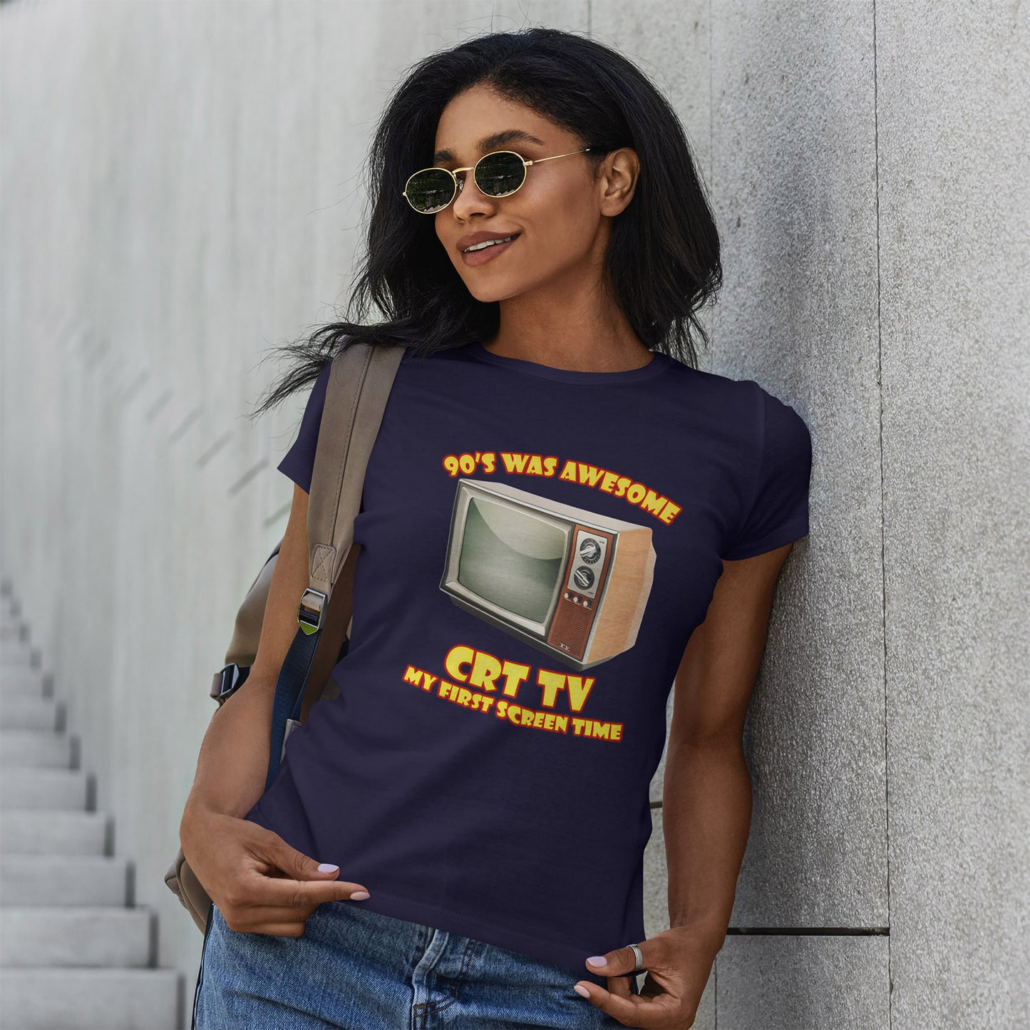My First Screen Time T-Shirt - Retro CRT TV 90s Tee