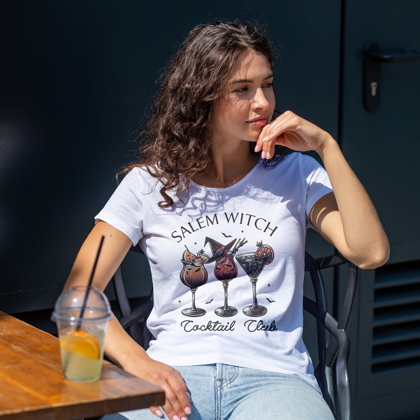 Salem Witch Cocktail Club T-Shirt - Halloween Bar Crawl Tee