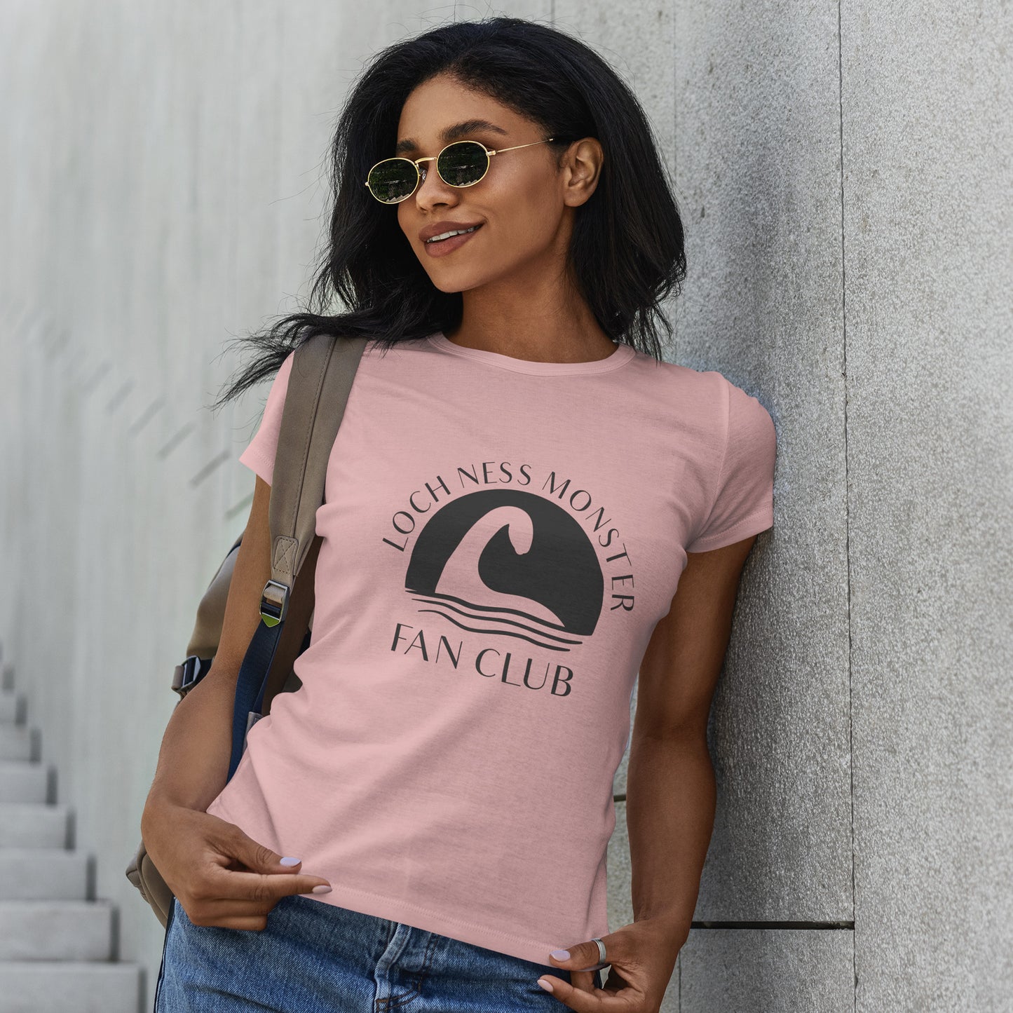 Loch Ness Monster T-Shirt - Minimal Nessie Line Art Scotland Tee