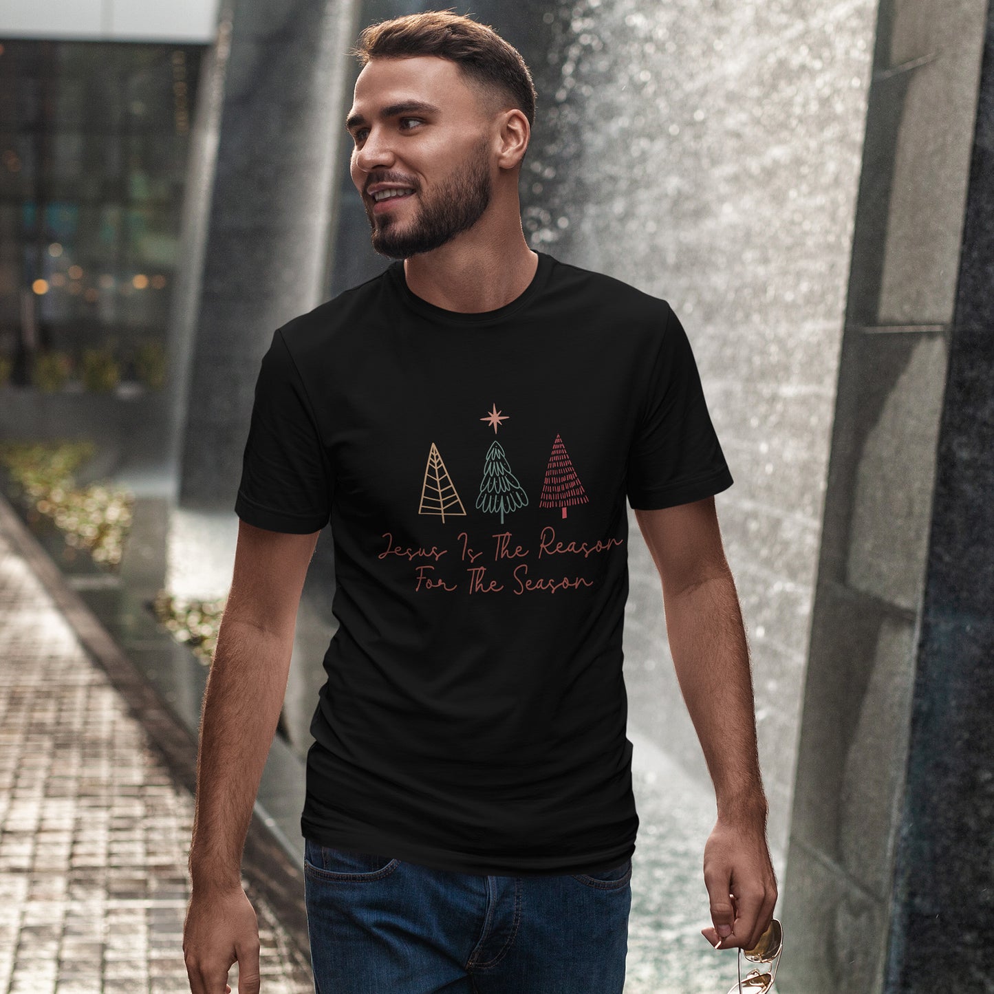 Jesus Is the Reason Shirt - Christian Christmas Tee