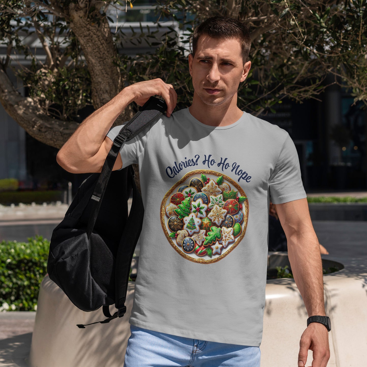 Calories? Ho Ho Nope Shirt - Funny Christmas Cookie Tee