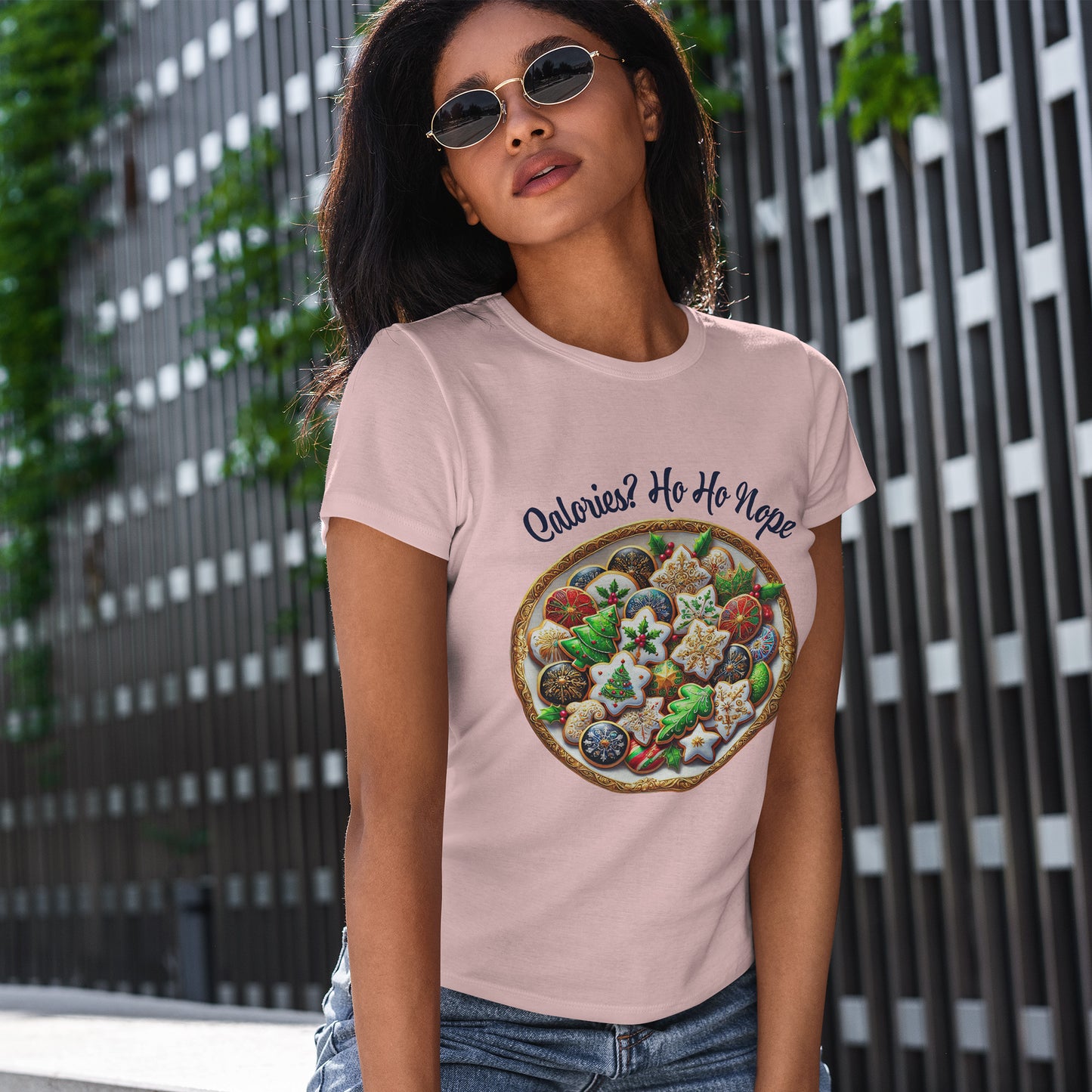 Calories? Ho Ho Nope Shirt - Funny Christmas Cookie Tee