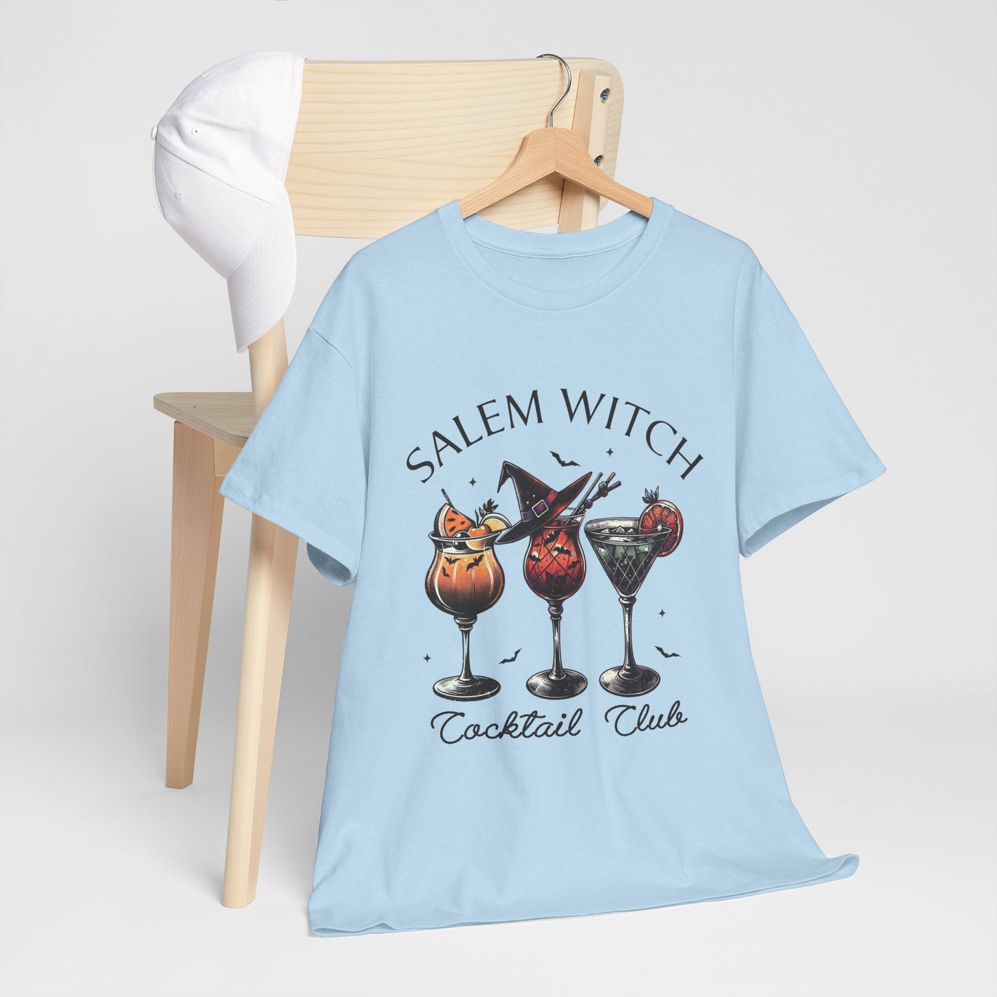 Salem Witch Cocktail Club T-Shirt - Halloween Bar Crawl Tee