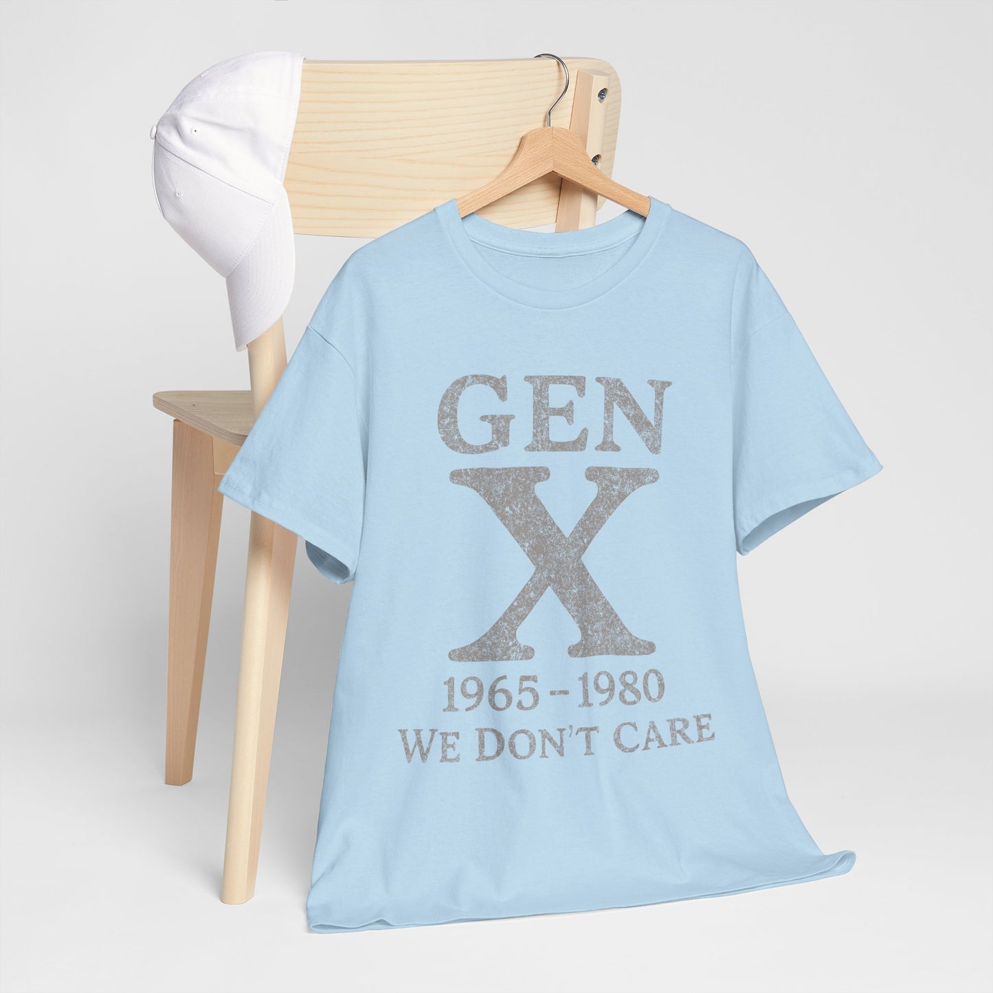 Gen X T-Shirt - 1965 - 1980 We Don't Care