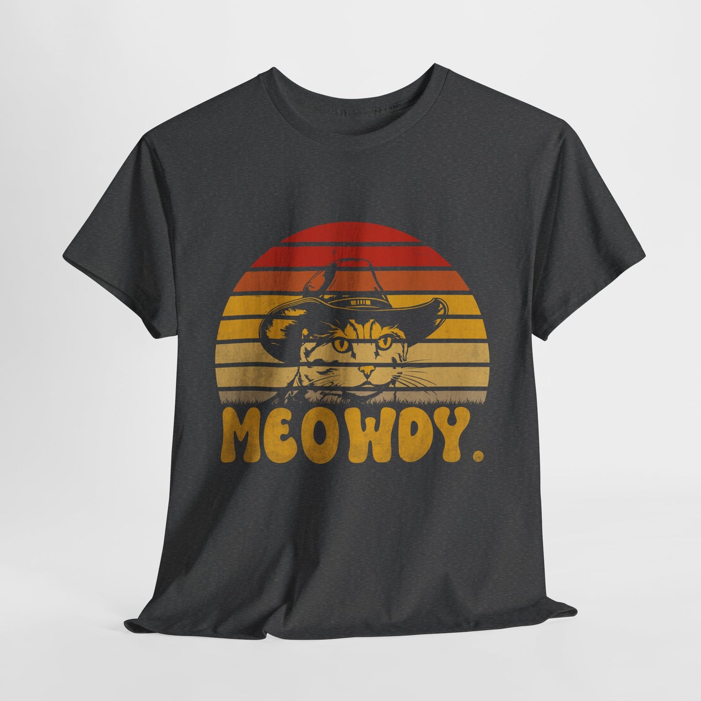 Meowdy T-Shirt - Funny Cowboy Cat Western Tee