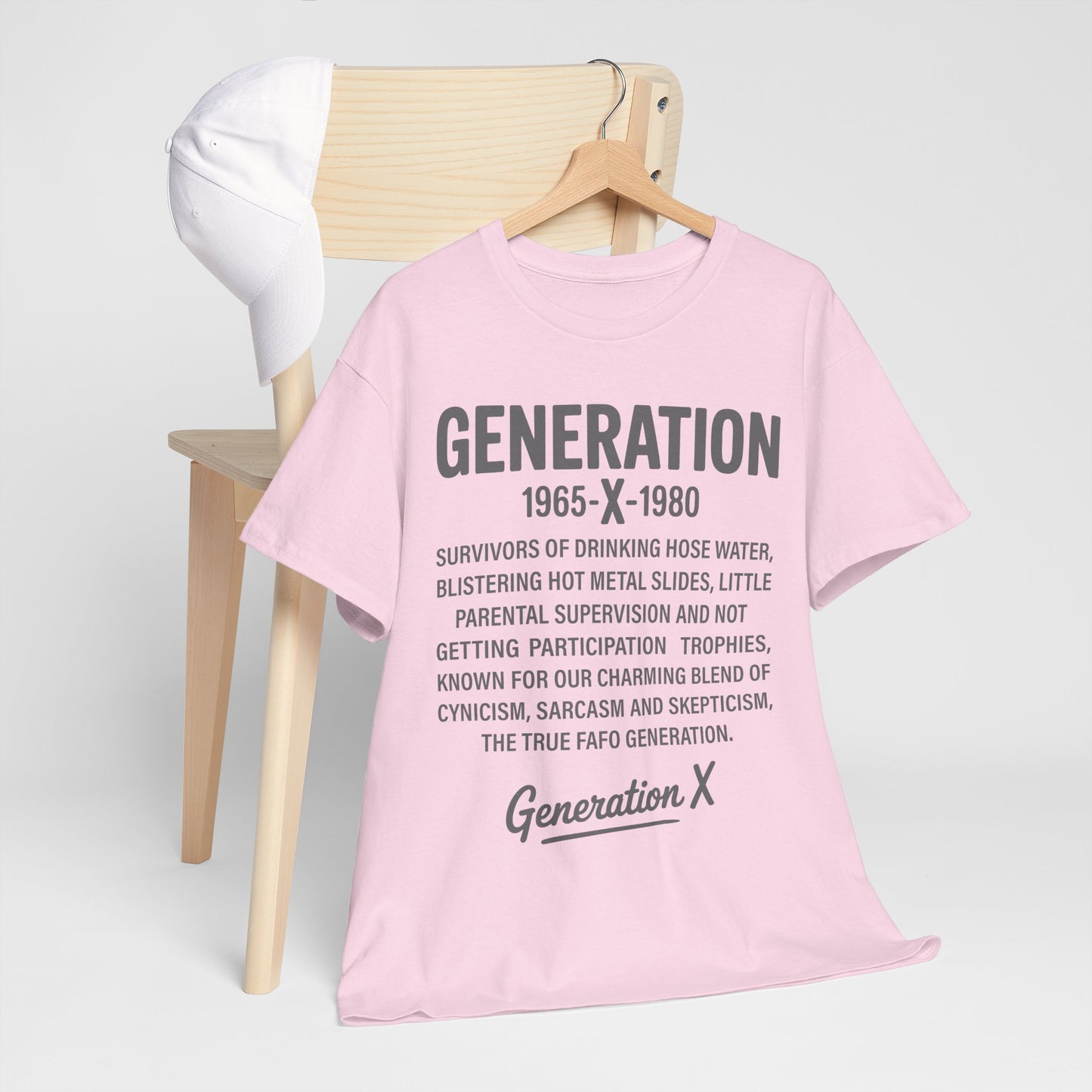 Generation X T-Shirt - 1965-1980 Hose Water Survivor