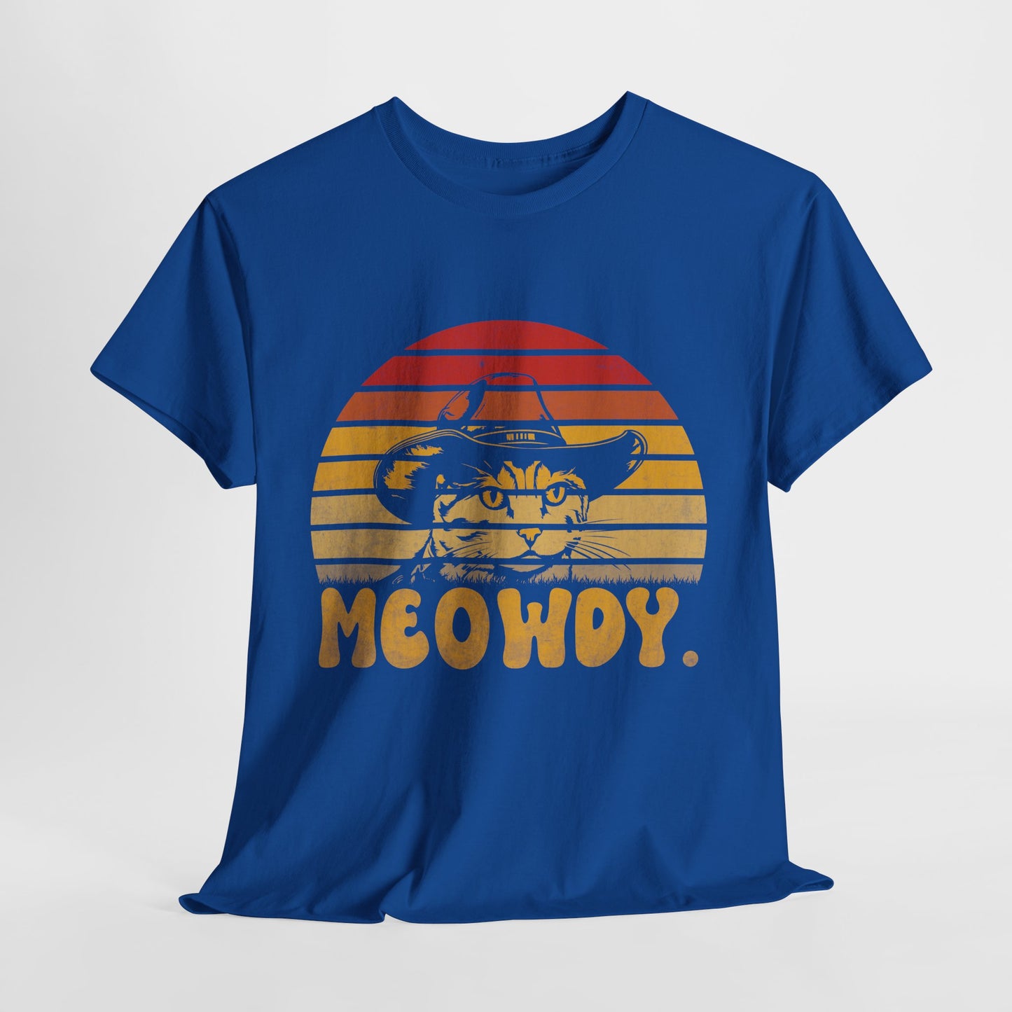 Meowdy T-Shirt - Funny Cowboy Cat Western Tee