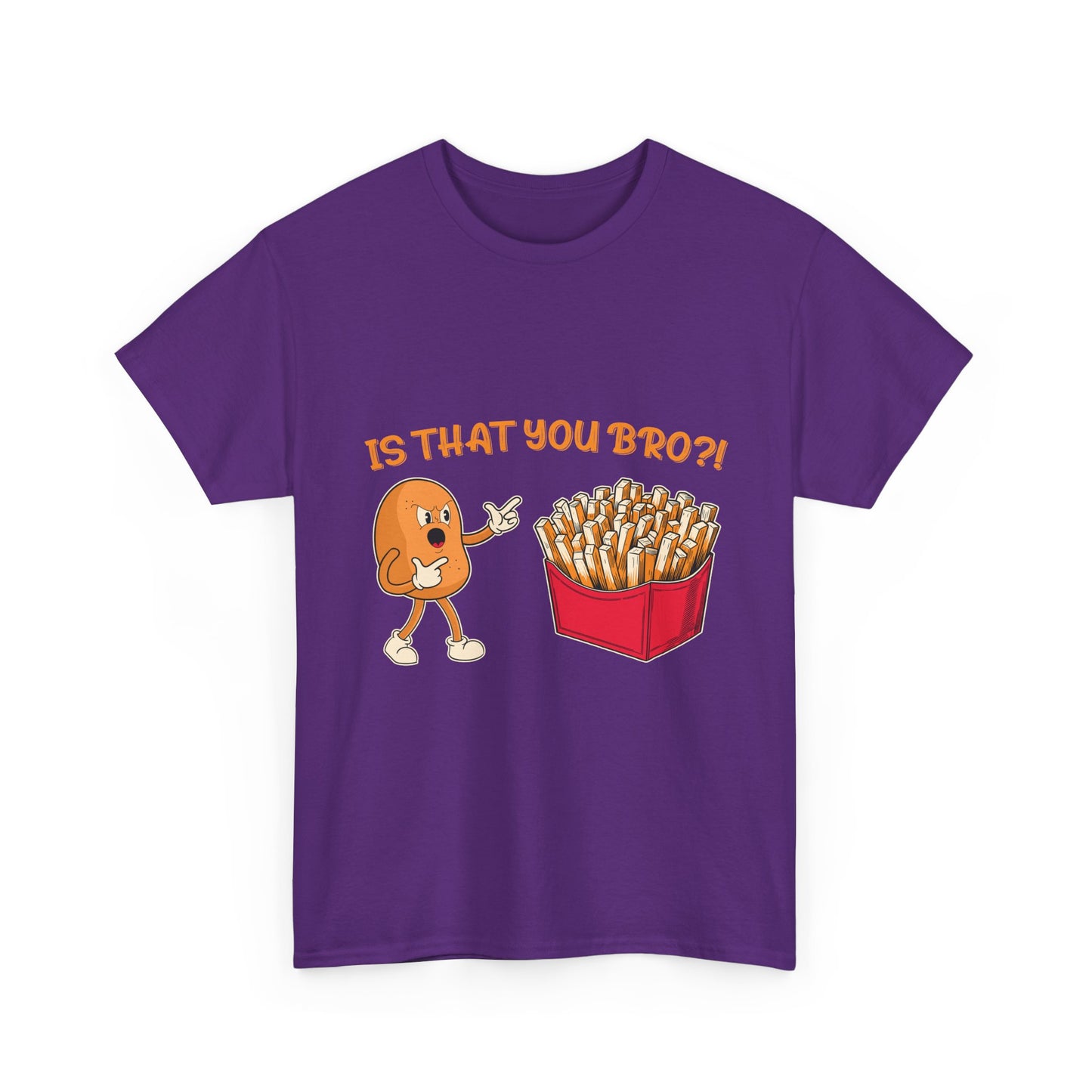 Potato vs Fries Shirt - Is That You, Bro?! - Kawaii Snack Tee