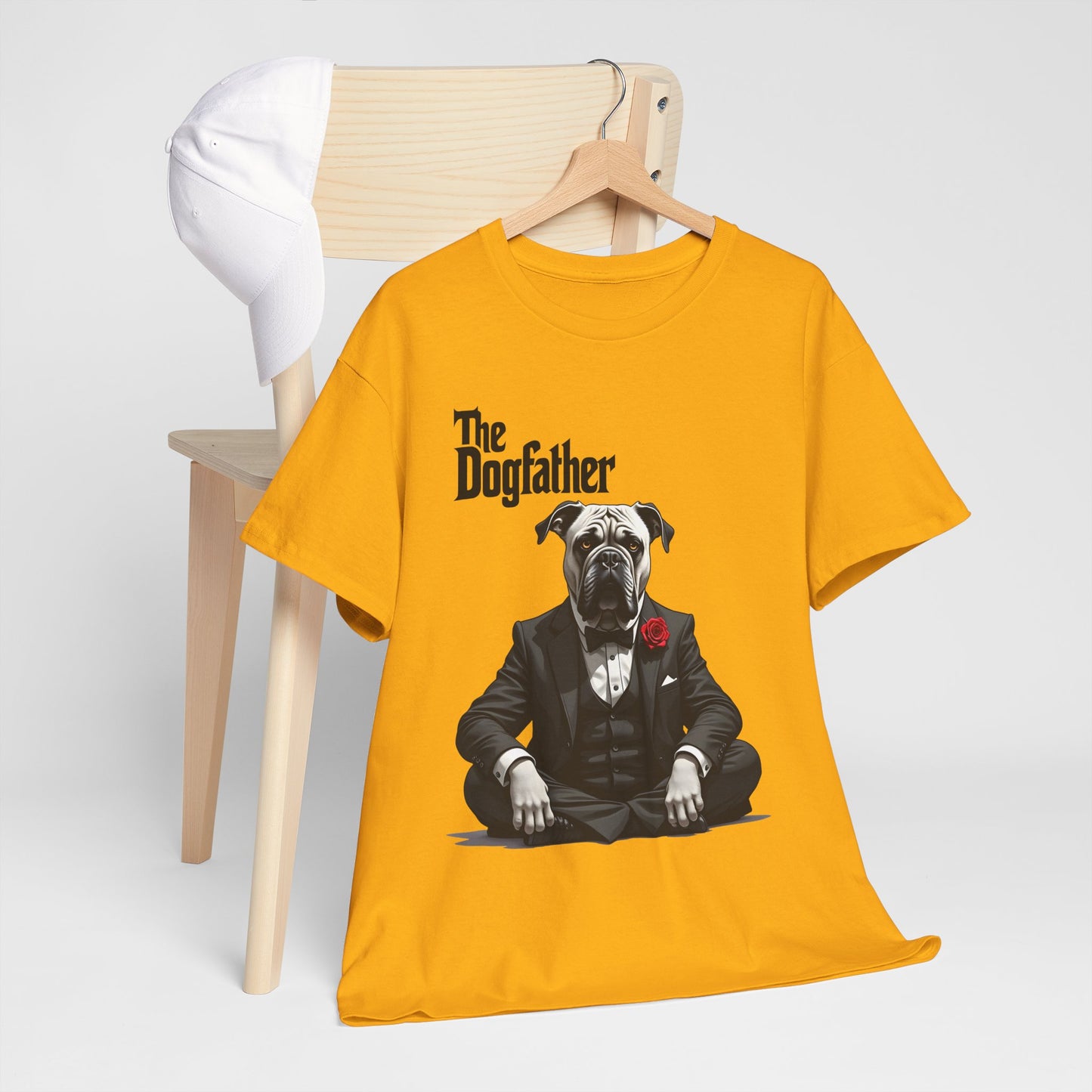 The Dogfather - Funny Mafia Dog Parody T-Shirt for Dog Lovers & Movie Fans