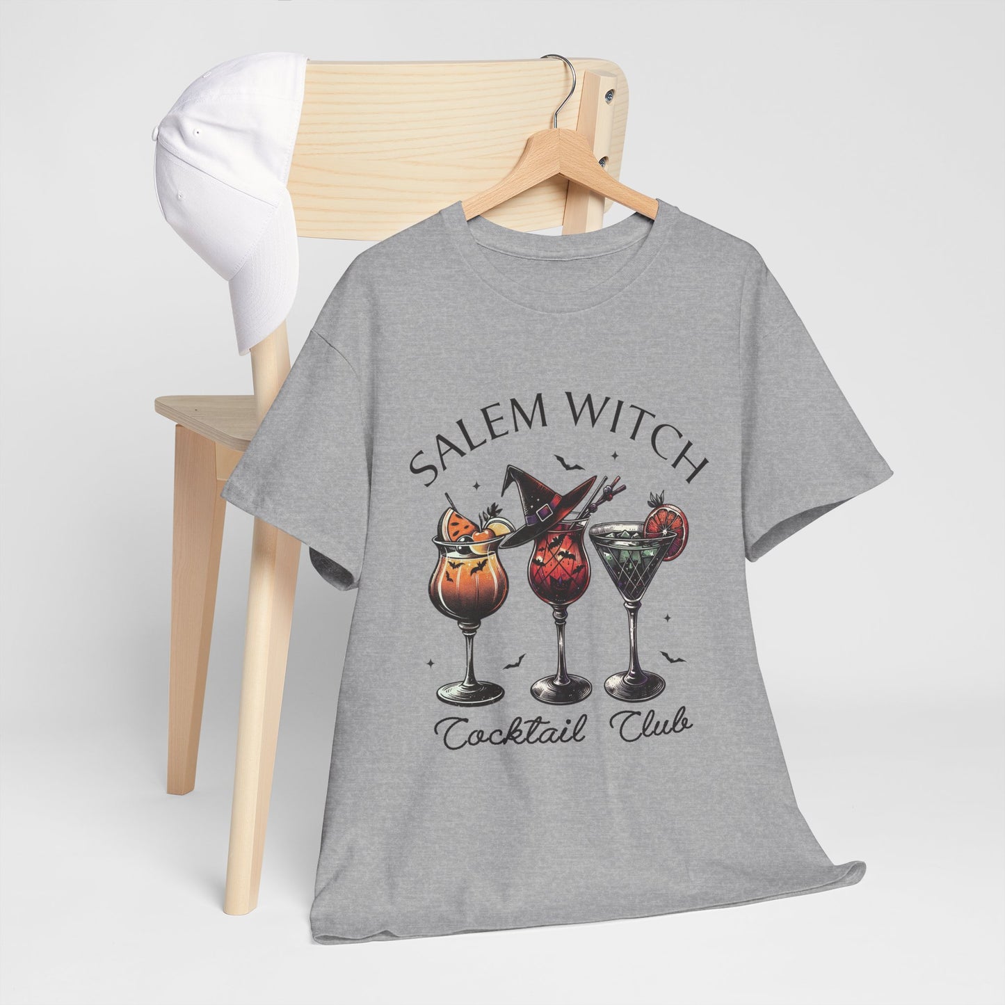 Salem Witch Cocktail Club T-Shirt - Halloween Bar Crawl Tee
