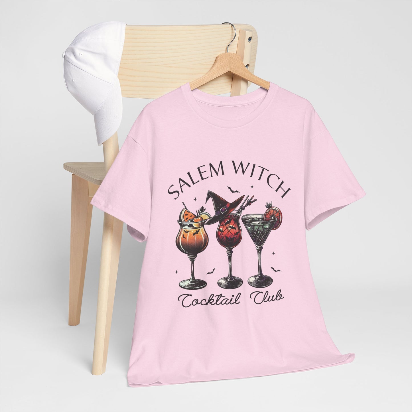 Salem Witch Cocktail Club T-Shirt - Halloween Bar Crawl Tee