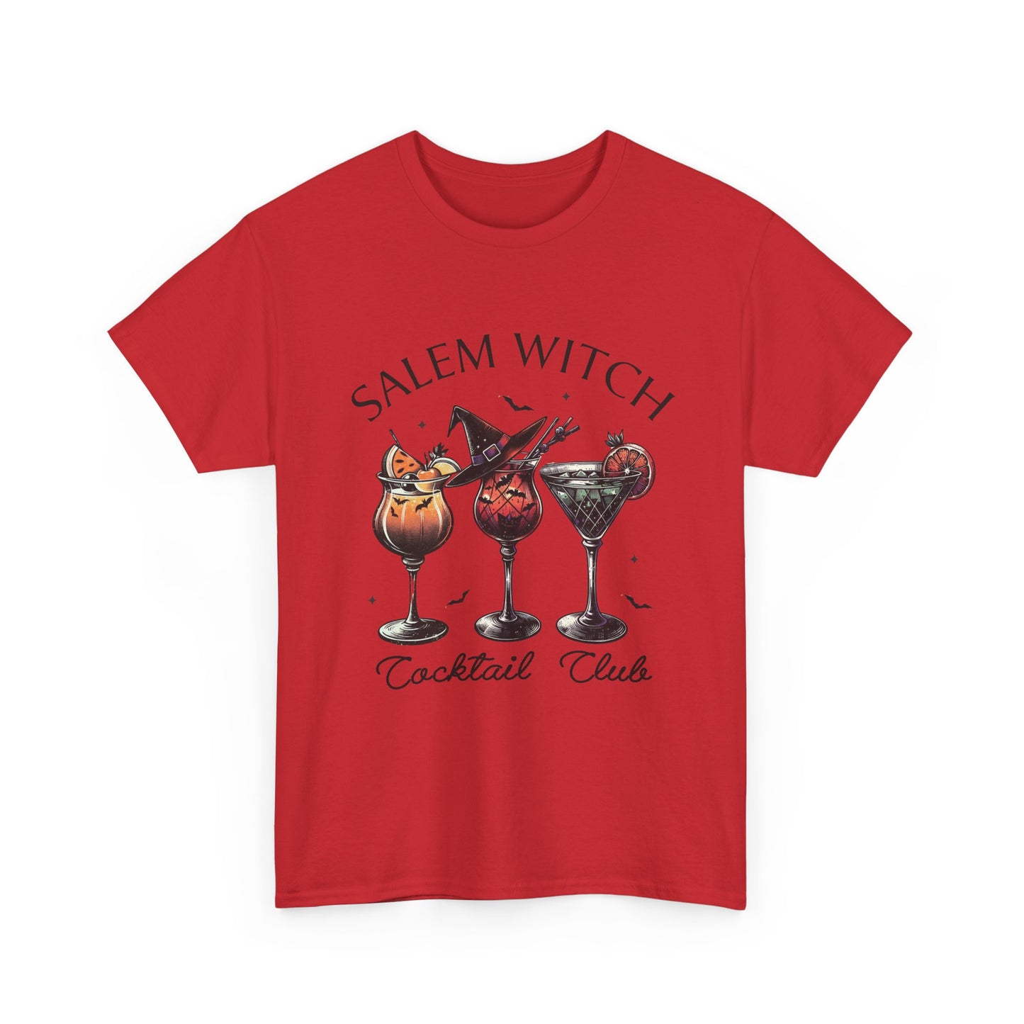Salem Witch Cocktail Club T-Shirt - Halloween Bar Crawl Tee