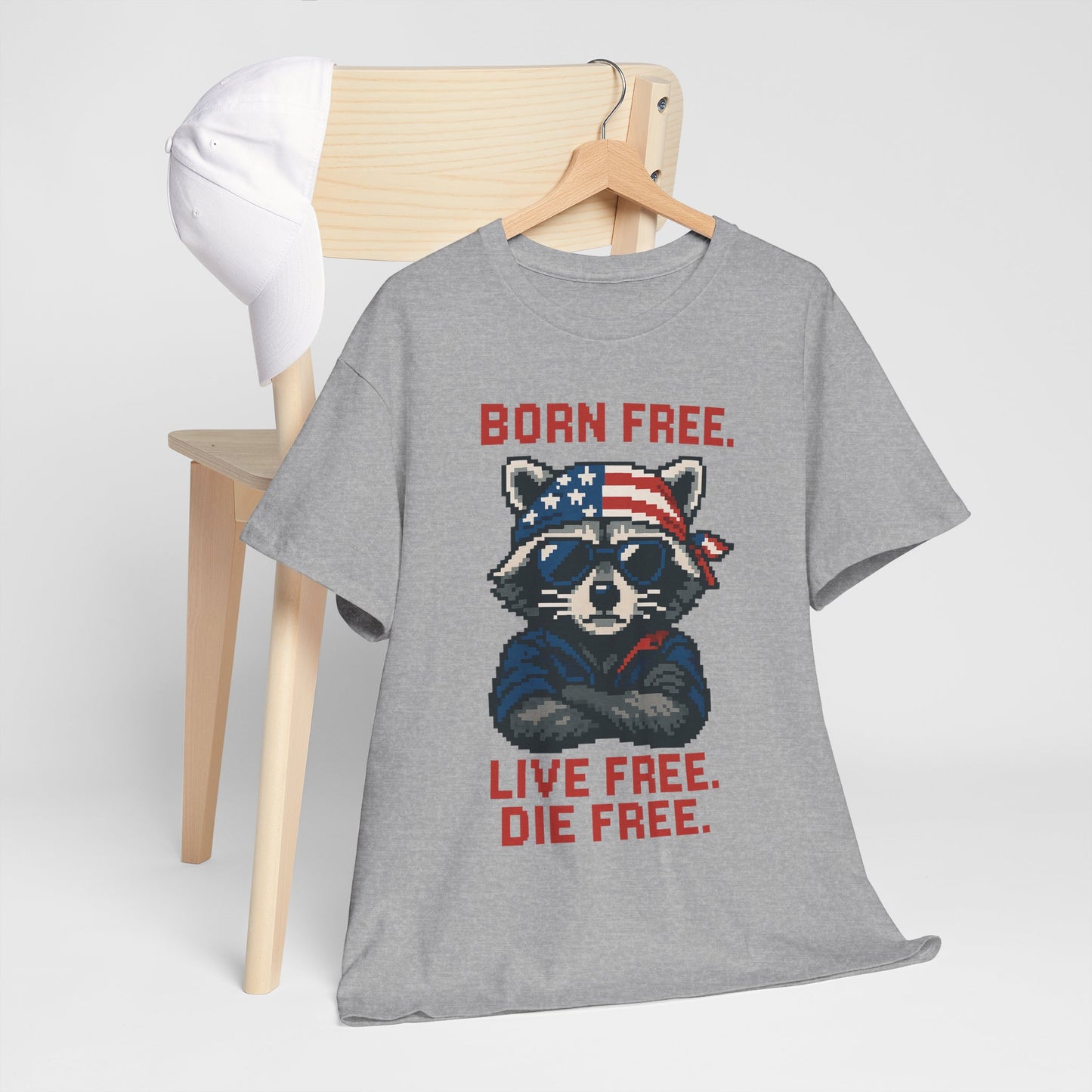 Born Live Die Free T-Shirt - Patriotic Liberty USA Pride Tee