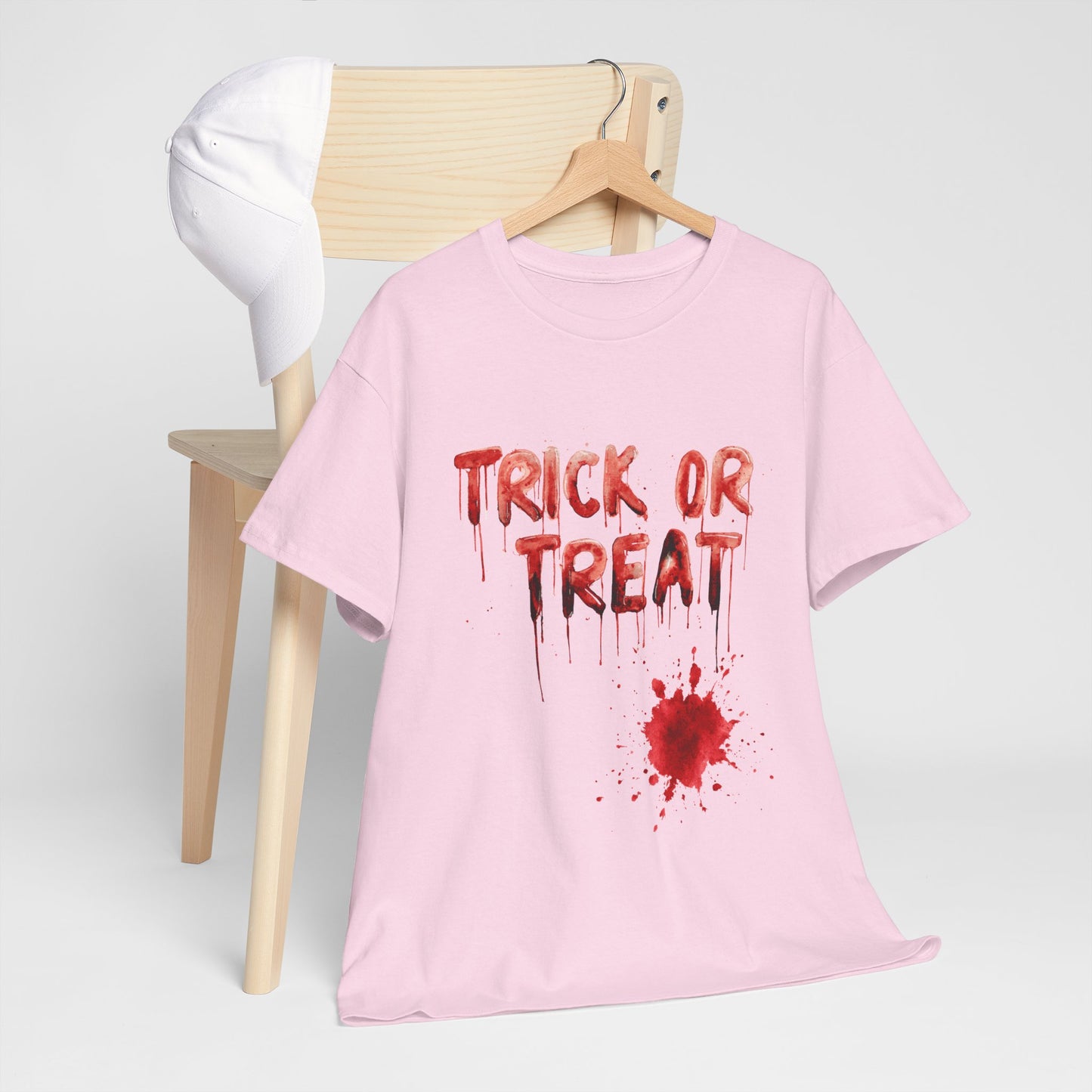 Trick or Treat Blood T-Shirt - Dripping Horror Halloween Tee