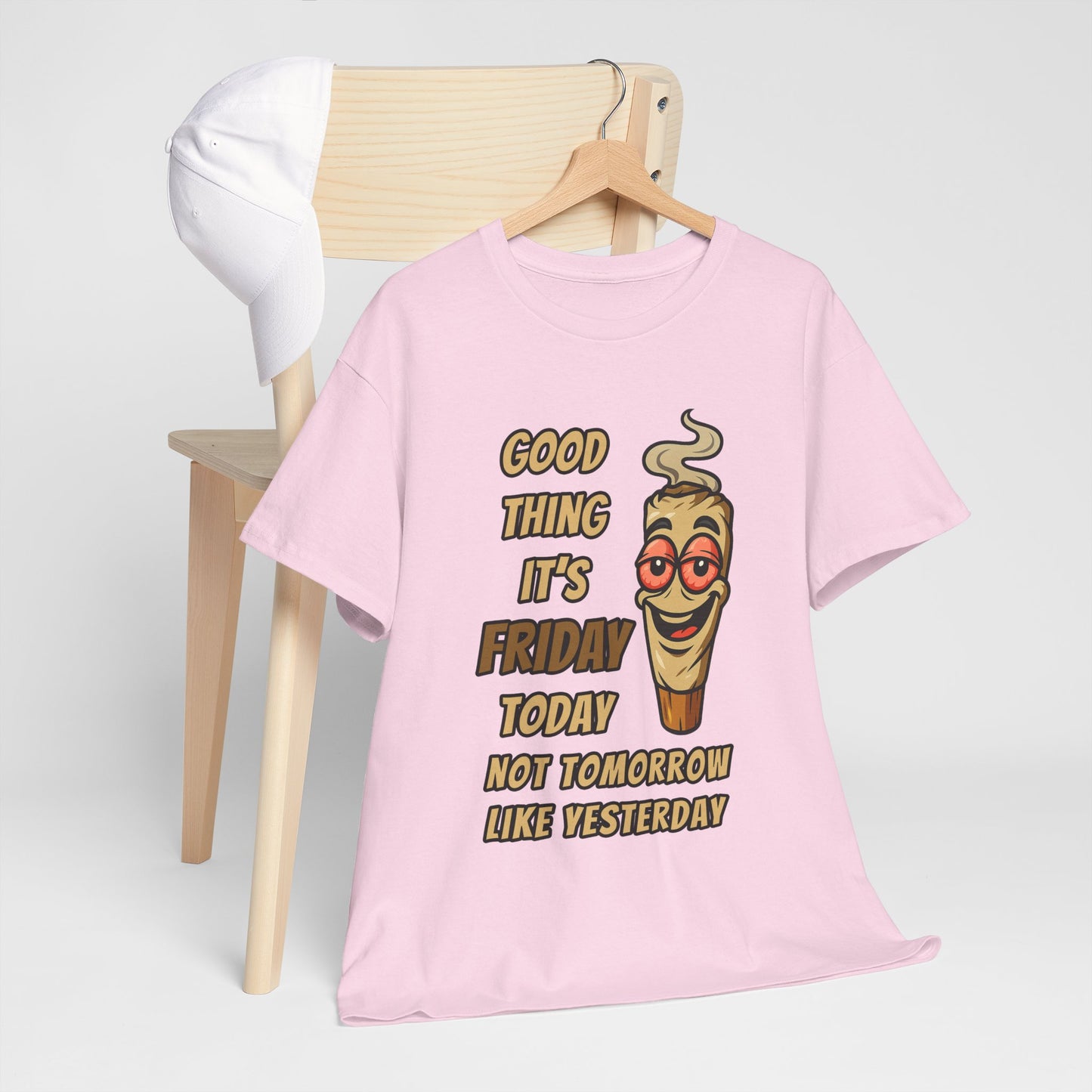 Good Thing It's Friday T-Shirt - Funny Chill Cartoon Tee