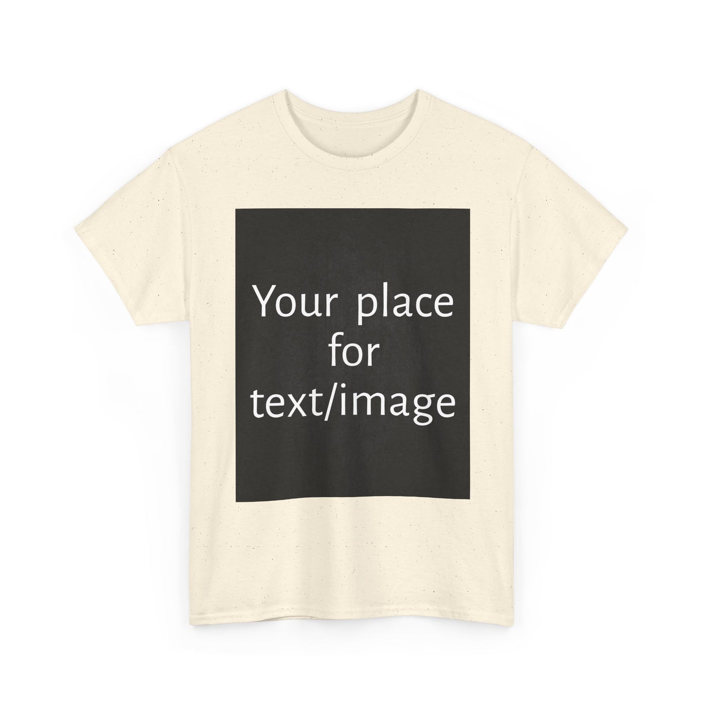 Machen Sie es zu Ihrem – Individuelles T-Shirt mit Vorder- und Rückseite | Personalisiertes T-Shirt für Fotos, Text oder Logos – Ihre Kunst, Ihr T-Shirt