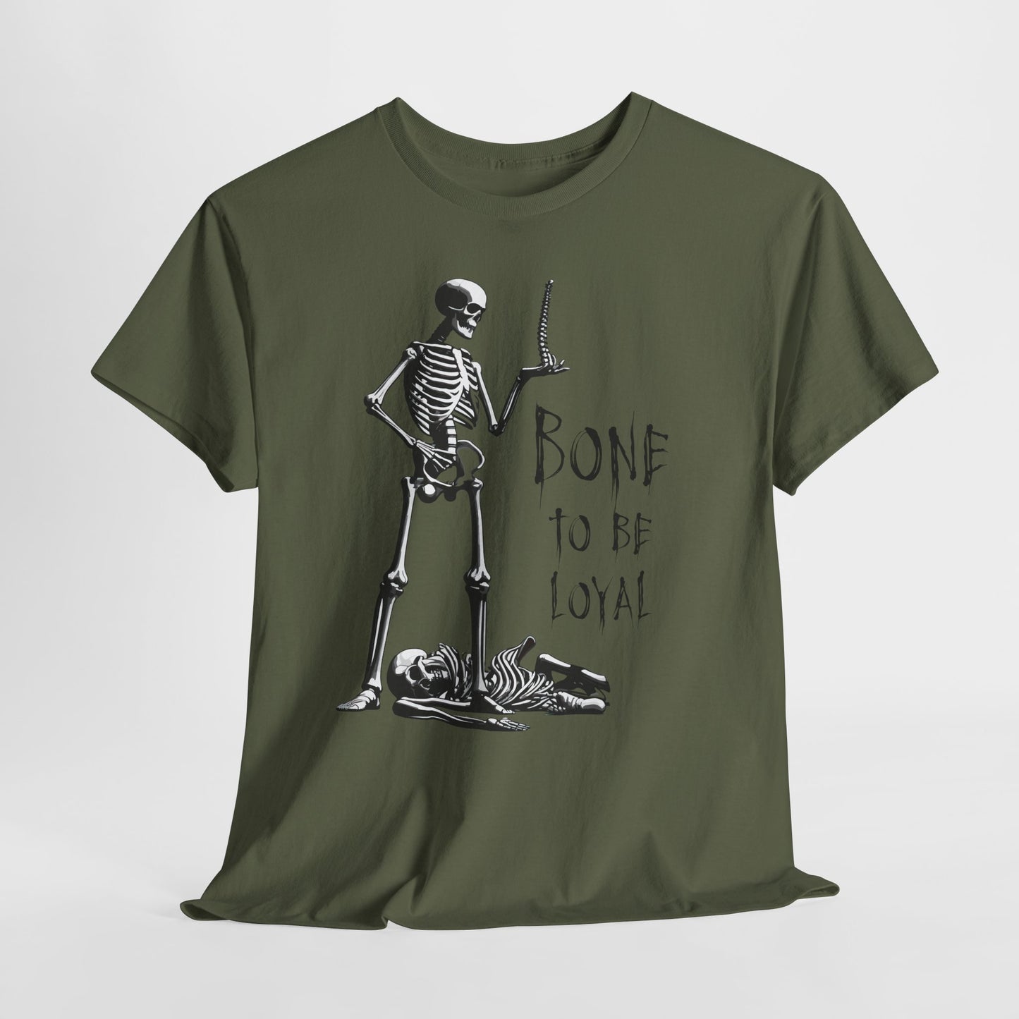 Skeleton Spine Pun T-Shirt - Funny Dark Humor Anatomy Tee