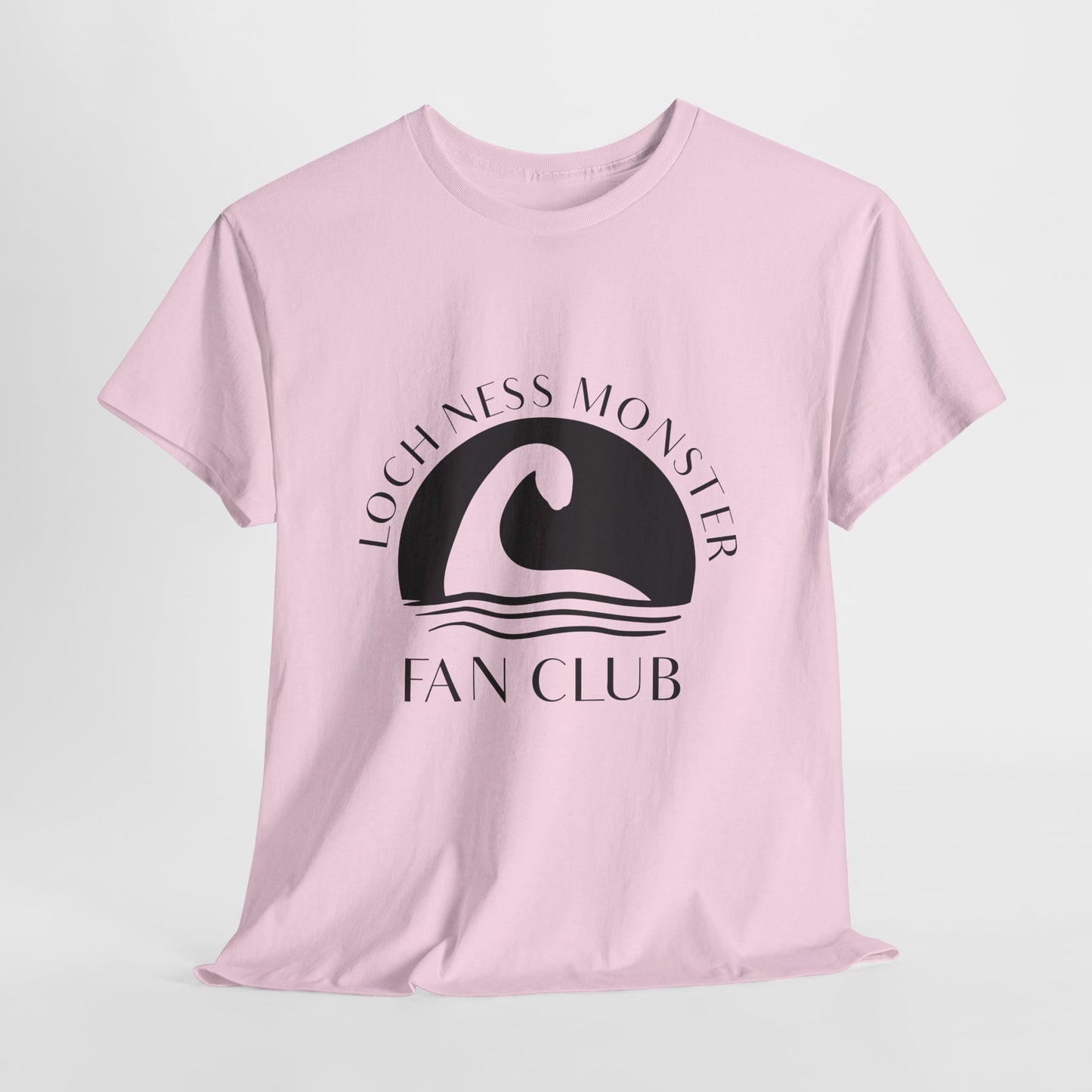 Loch Ness Monster T-Shirt - Minimal Nessie Line Art Scotland Tee