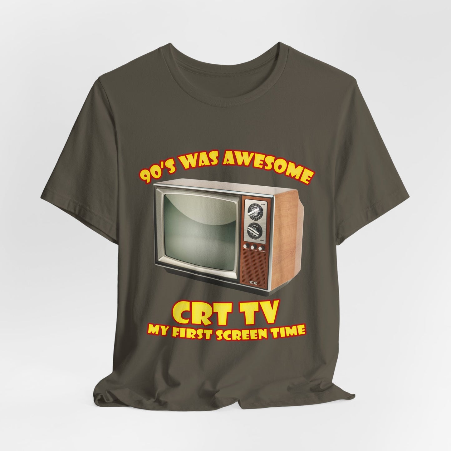 My First Screen Time T-Shirt - Retro CRT TV 90s Tee