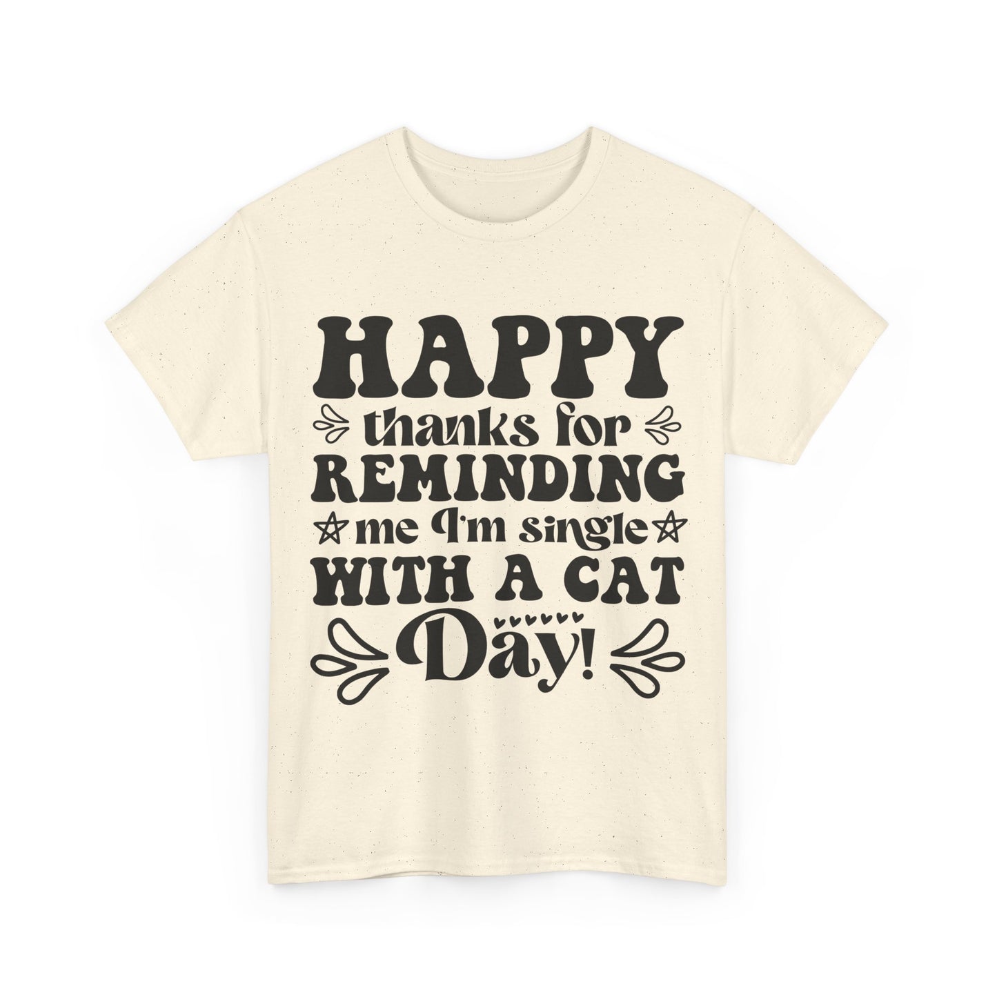 Cattitude Cat T-Shirt - Minimalist Sassy Line Art Tee