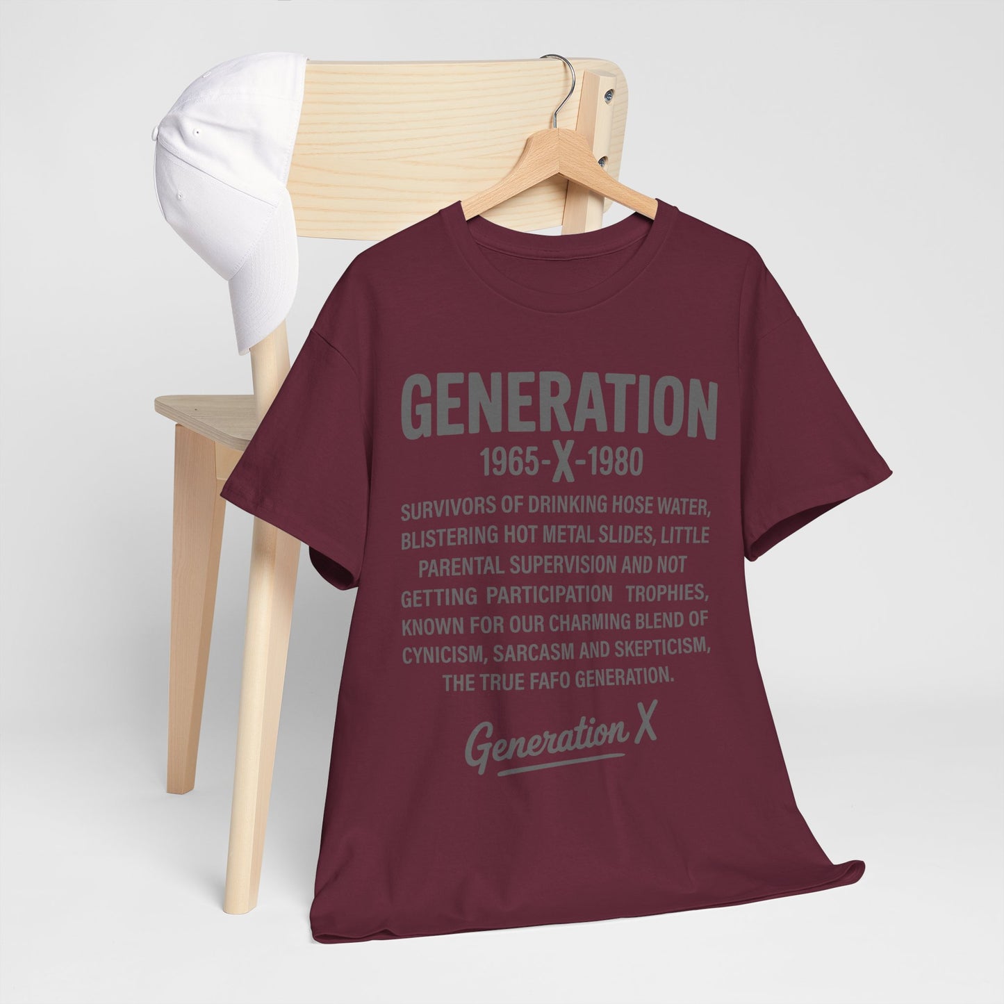 Generation X T-Shirt - 1965-1980 Hose Water Survivor