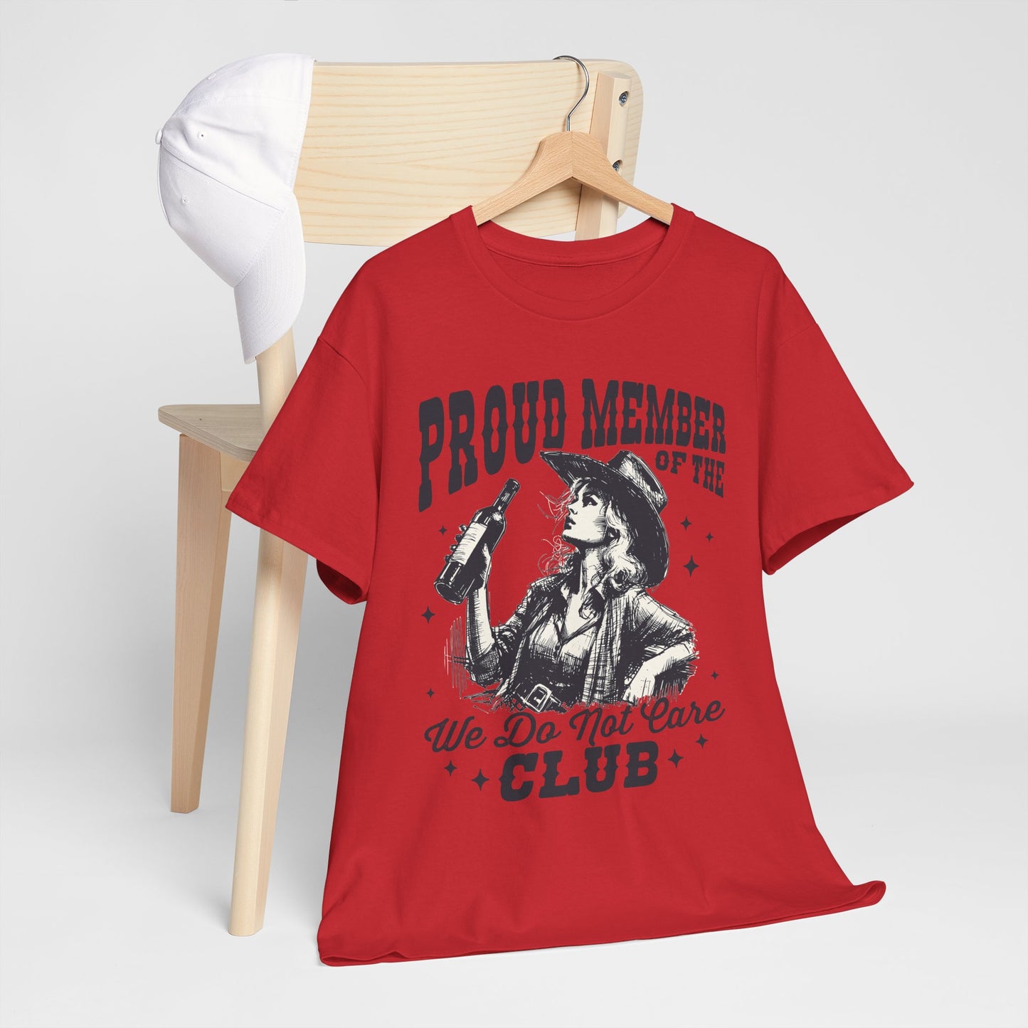 We Do Not Care Club T-Shirt - Western Cowgirl Whiskey