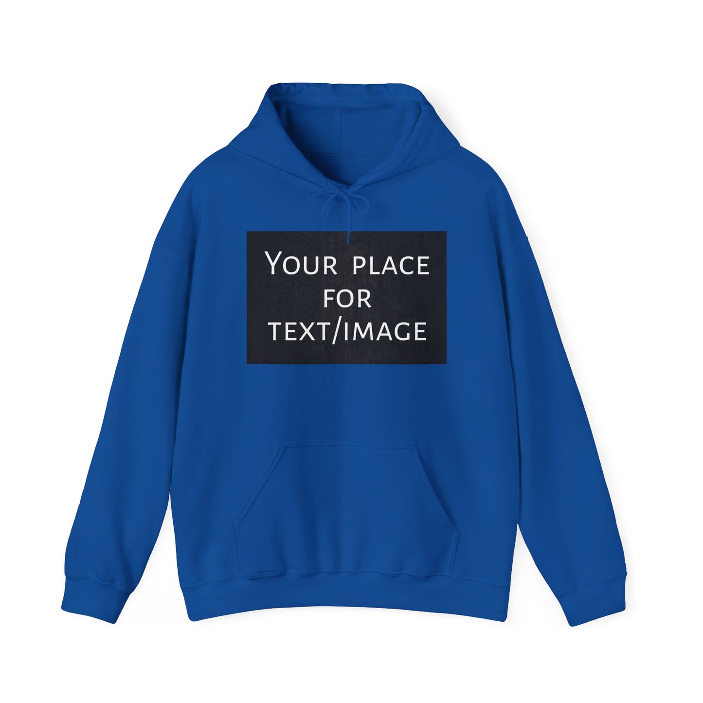 Bluza z kapturem z nadrukiem z przodu i/lub z tyłu – spersonalizowana bluza z tekstem lub obrazem, wyjątkowy prezent, spersonalizowana bluza unisex z kapturem na imprezy, logo i nie tylko