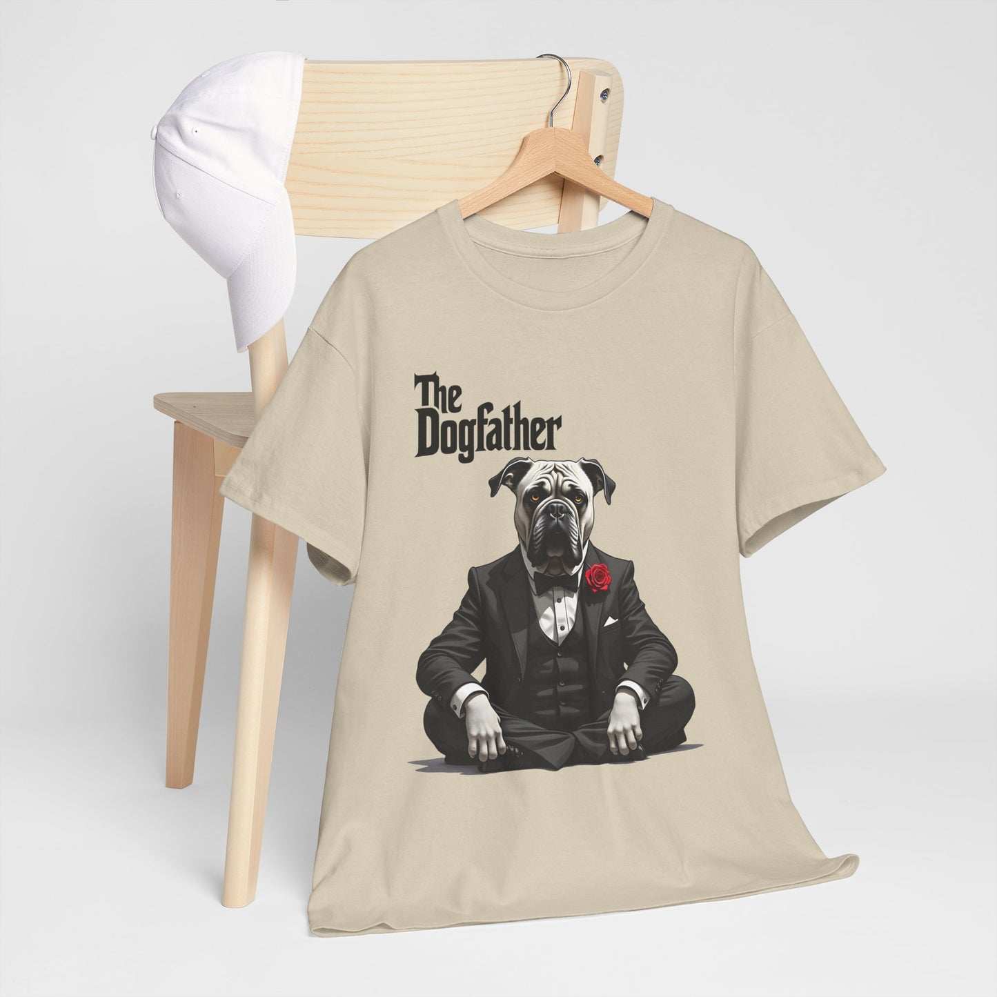 The Dogfather - Funny Mafia Dog Parody T-Shirt for Dog Lovers & Movie Fans