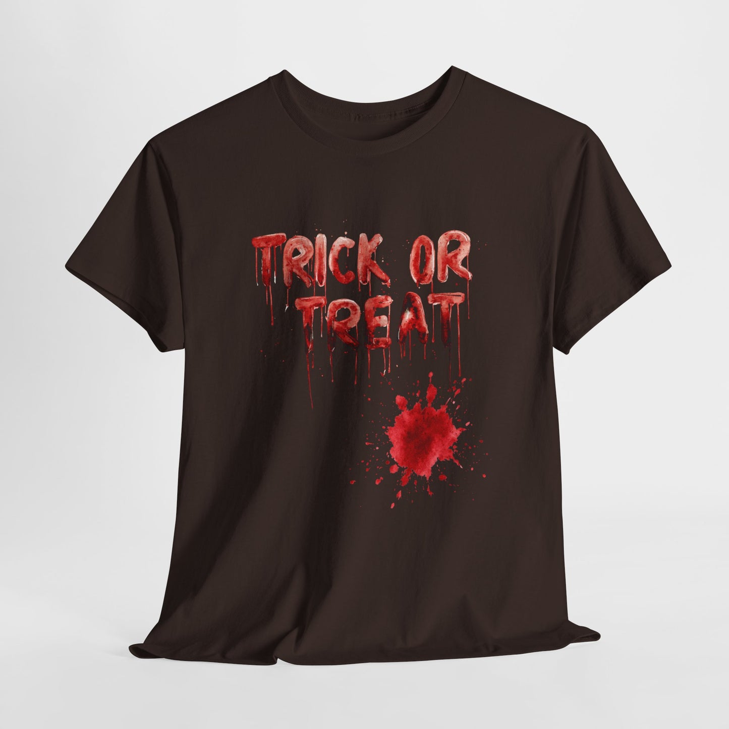 Trick or Treat Blood T-Shirt - Dripping Horror Halloween Tee