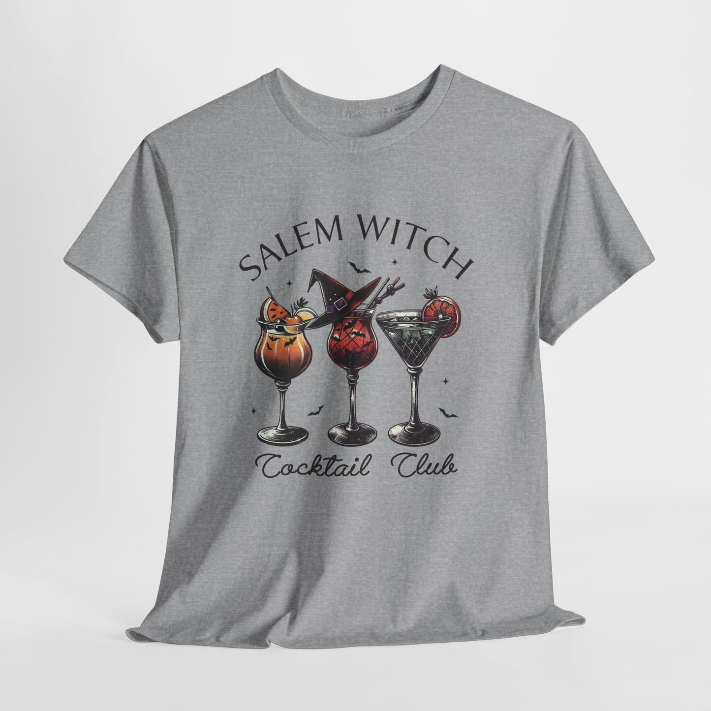 Salem Witch Cocktail Club T-Shirt - Halloween Bar Crawl Tee