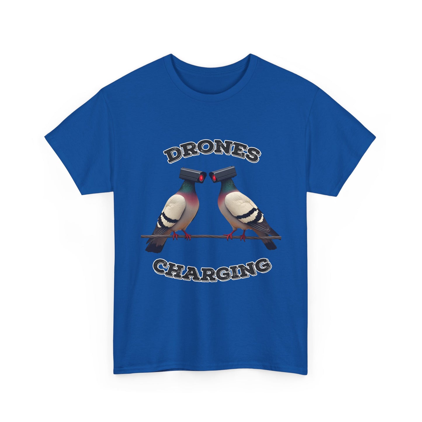Drohnen laden Shirt - Lustiges Taubenkamera-Meme-T-Shirt