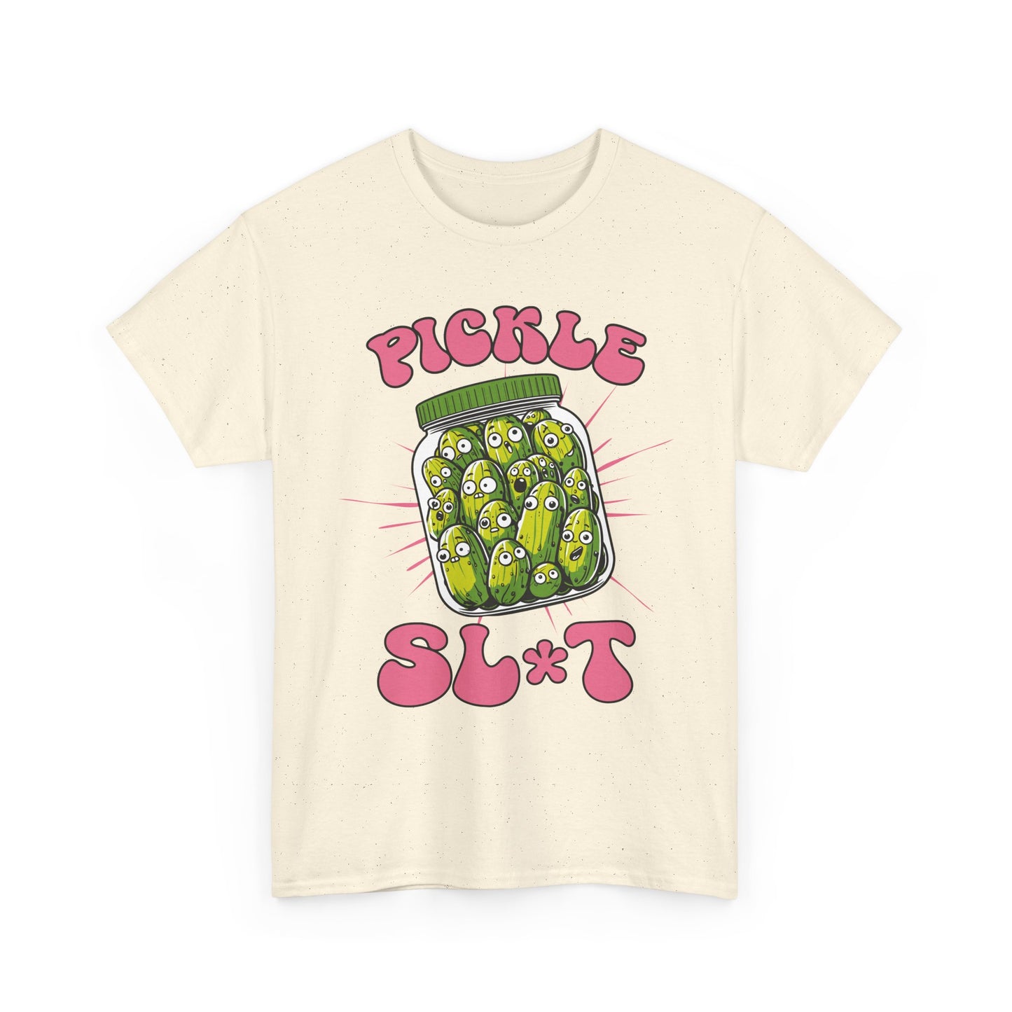 Pickle Lover Funny Shirt - Spicy Pickle Jar Graphic Tee for Women, Sarcastic Adult Humor Gift, Foodie Party T-Shirt
