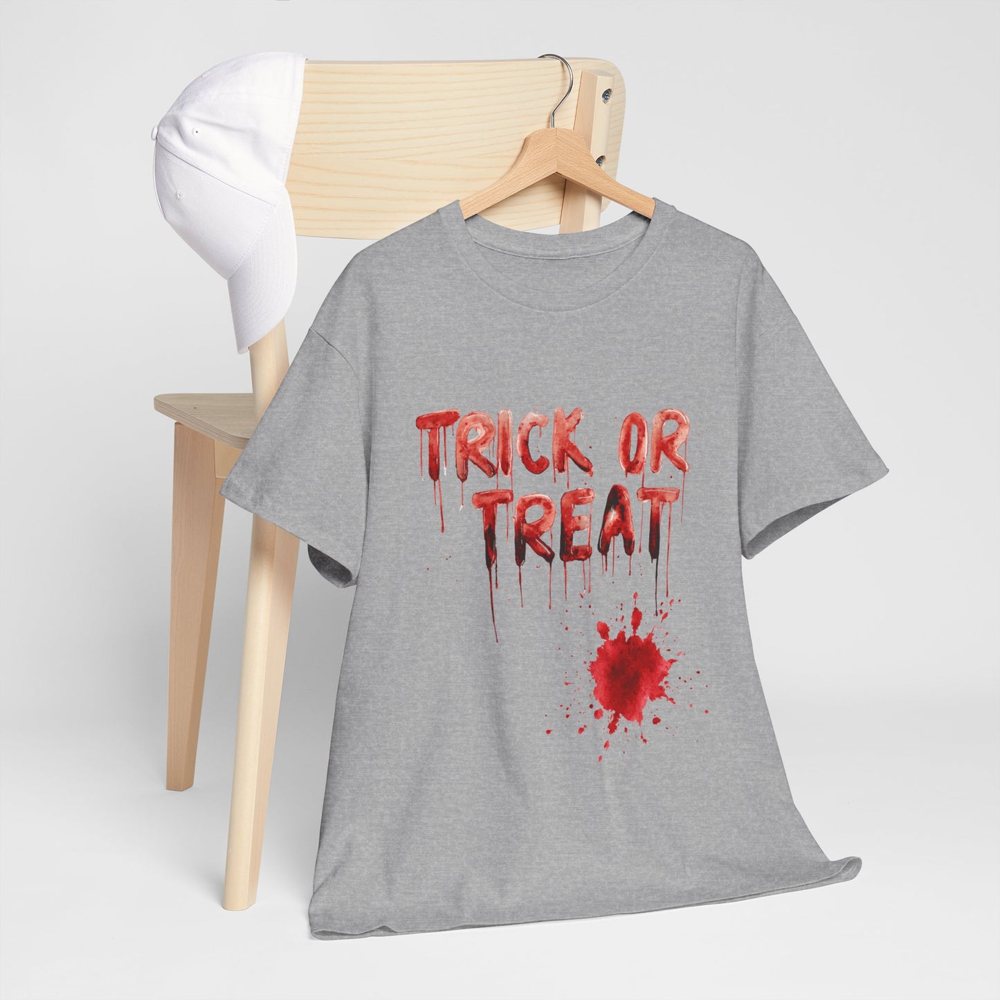 Trick or Treat Blood T-Shirt - Dripping Horror Halloween Tee