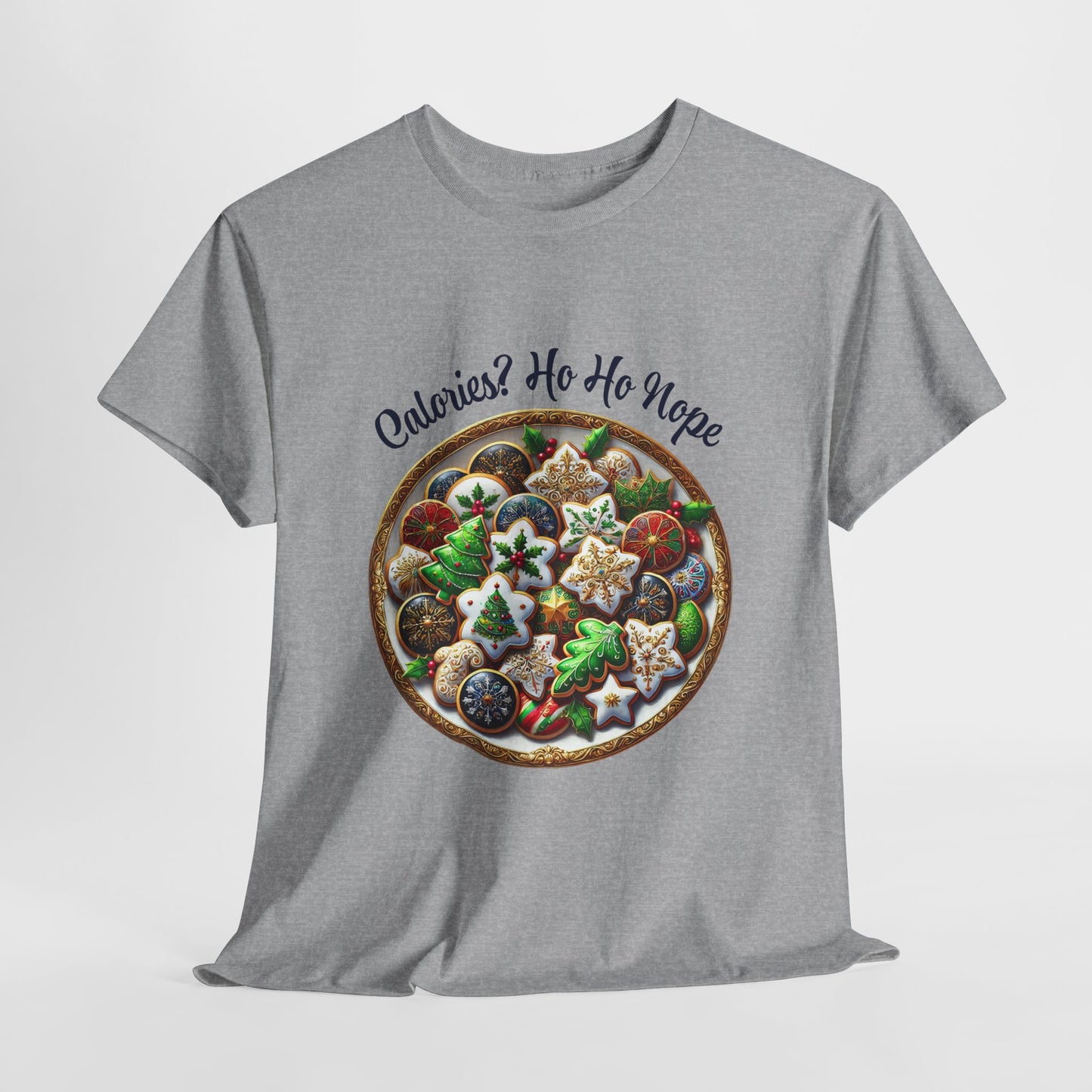 Calories? Ho Ho Nope Shirt - Funny Christmas Cookie Tee