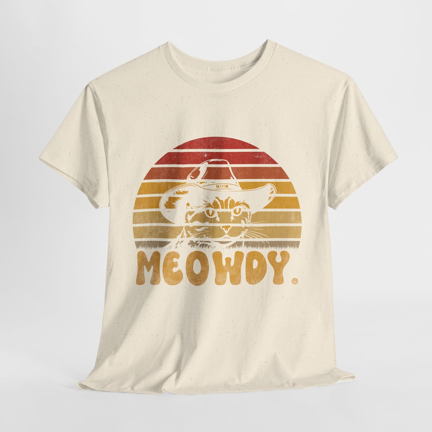 Meowdy T-Shirt - Funny Cowboy Cat Western Tee
