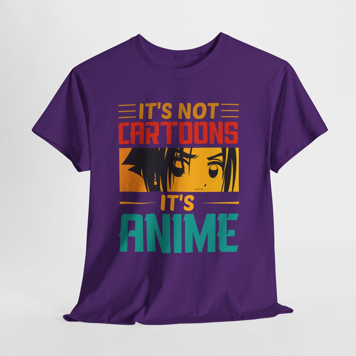 It’s Not Cartoons It’s Anime Shirt - Manga Eyes Otaku Tee