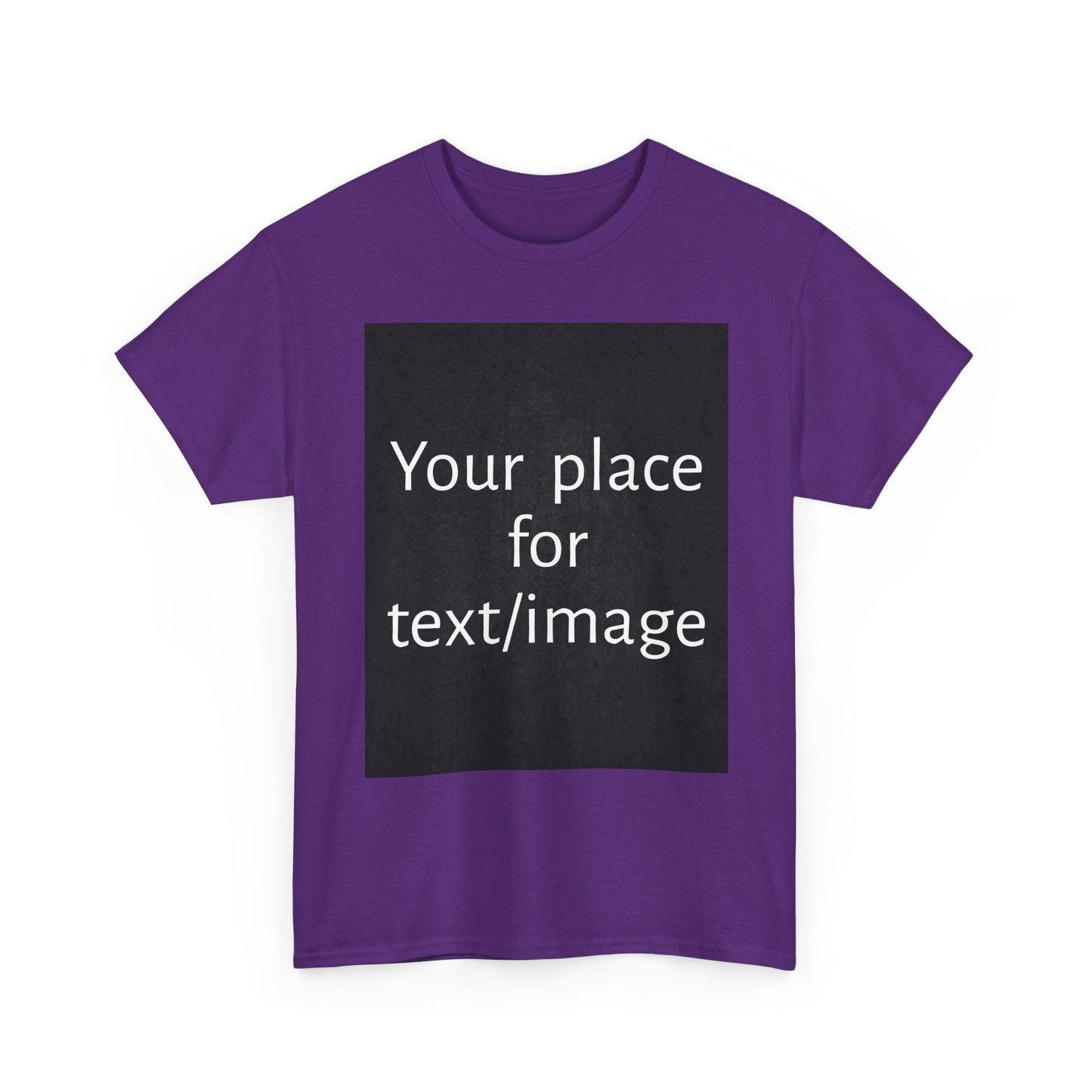 Machen Sie es zu Ihrem – Individuelles T-Shirt mit Vorder- und Rückseite | Personalisiertes T-Shirt für Fotos, Text oder Logos – Ihre Kunst, Ihr T-Shirt
