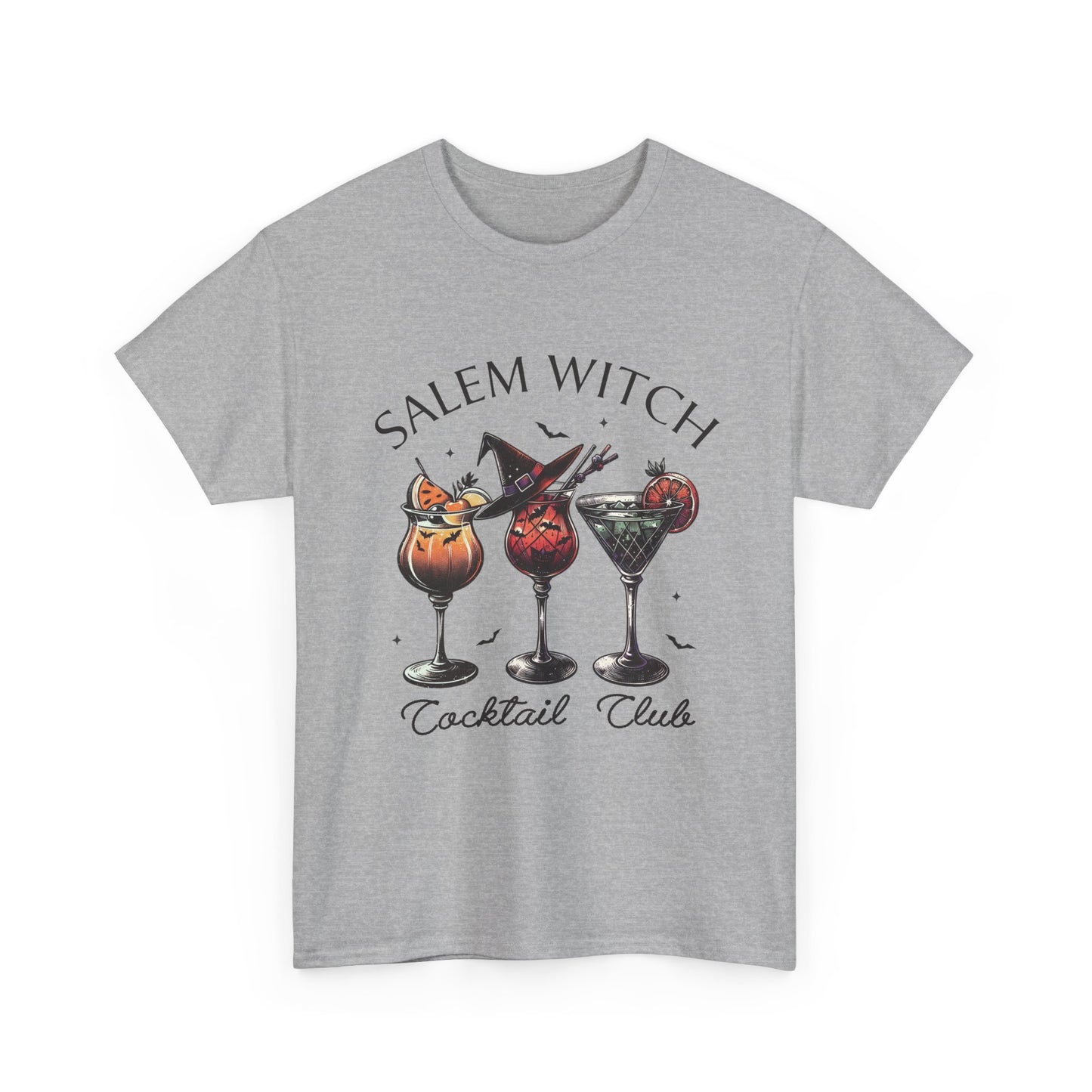 Salem Witch Cocktail Club T-Shirt - Halloween Bar Crawl Tee
