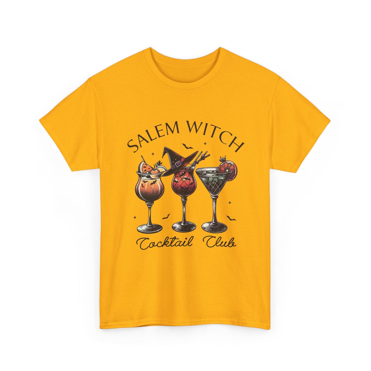 Salem Witch Cocktail Club T-Shirt - Halloween Bar Crawl Tee