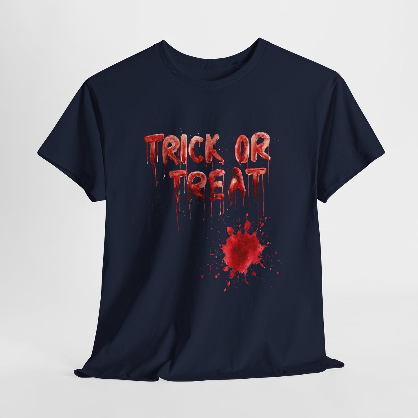 Trick or Treat Blood T-Shirt - Dripping Horror Halloween Tee