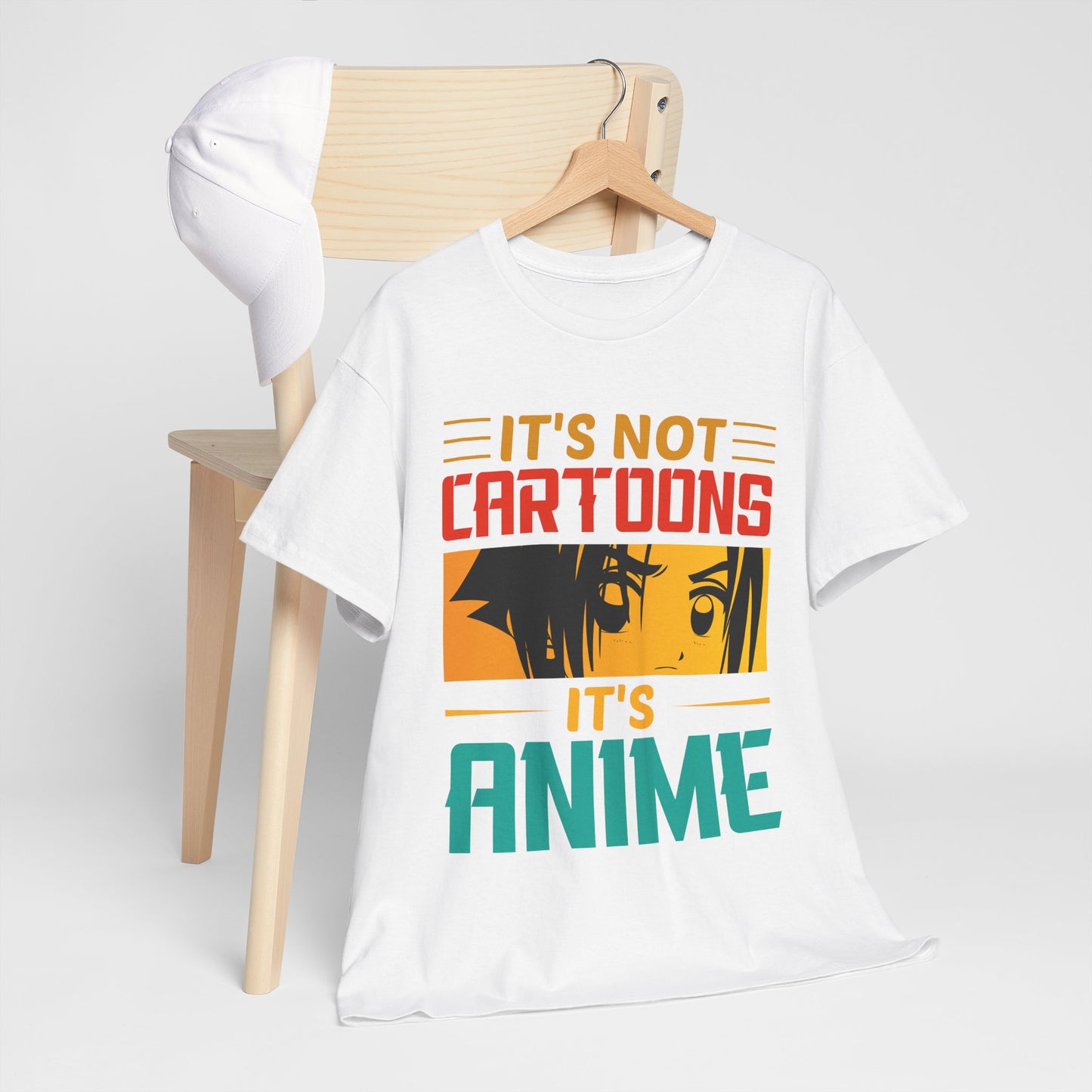 It’s Not Cartoons It’s Anime Shirt - Manga Eyes Otaku Tee