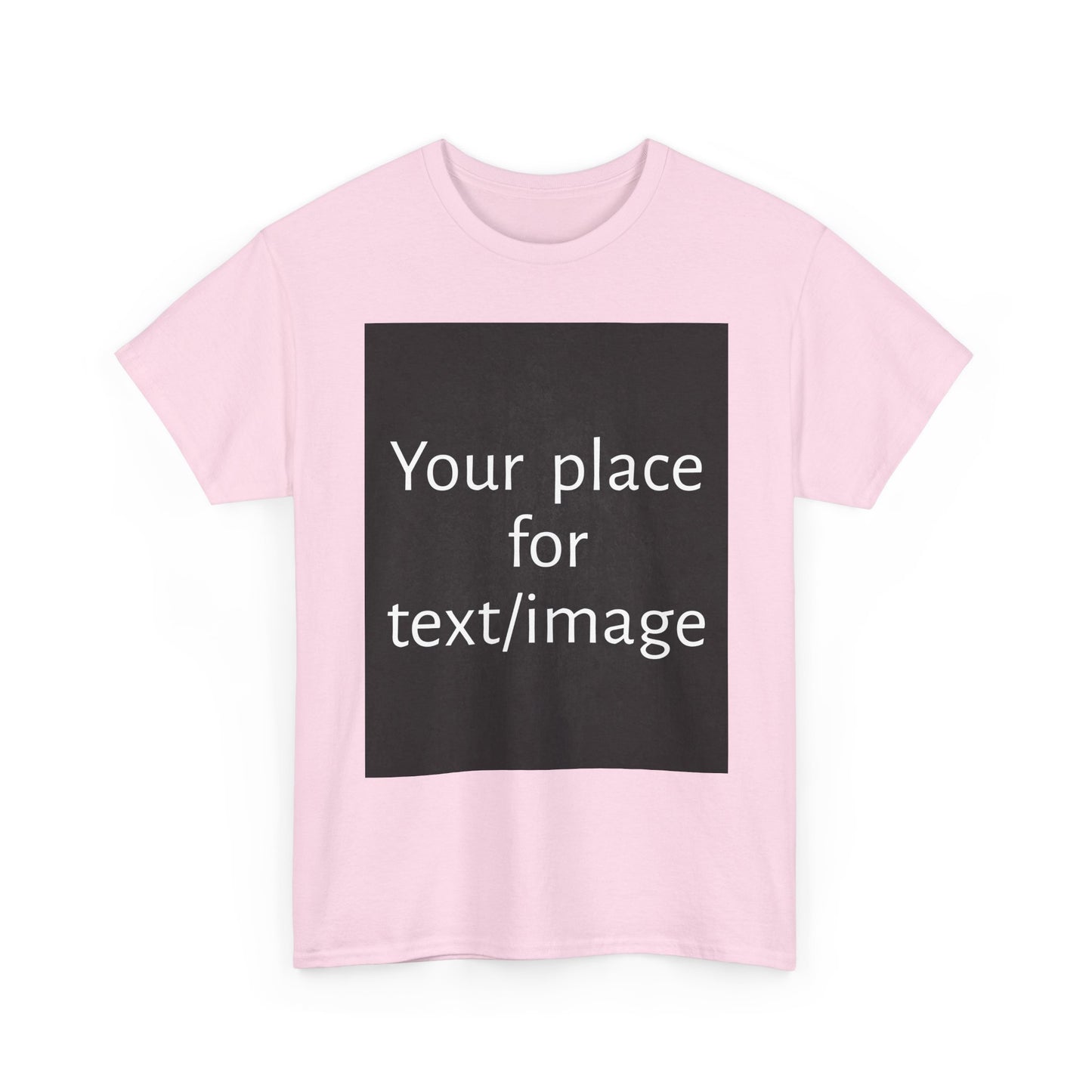 Machen Sie es zu Ihrem – Individuelles T-Shirt mit Vorder- und Rückseite | Personalisiertes T-Shirt für Fotos, Text oder Logos – Ihre Kunst, Ihr T-Shirt