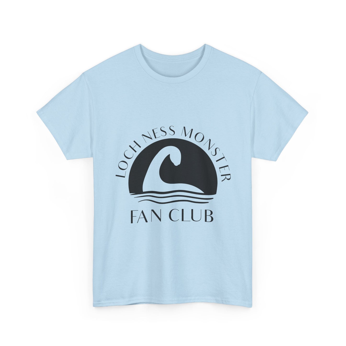 Loch Ness Monster T-Shirt - Minimal Nessie Line Art Scotland Tee
