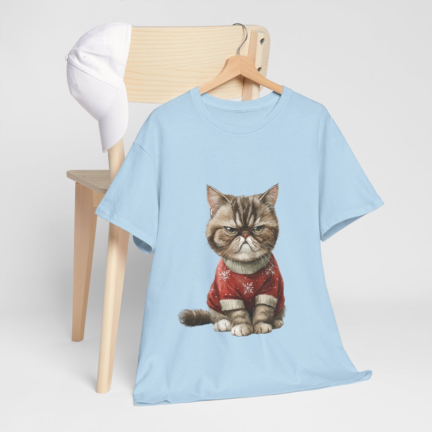 Grumpy Christmas Cat T-Shirt